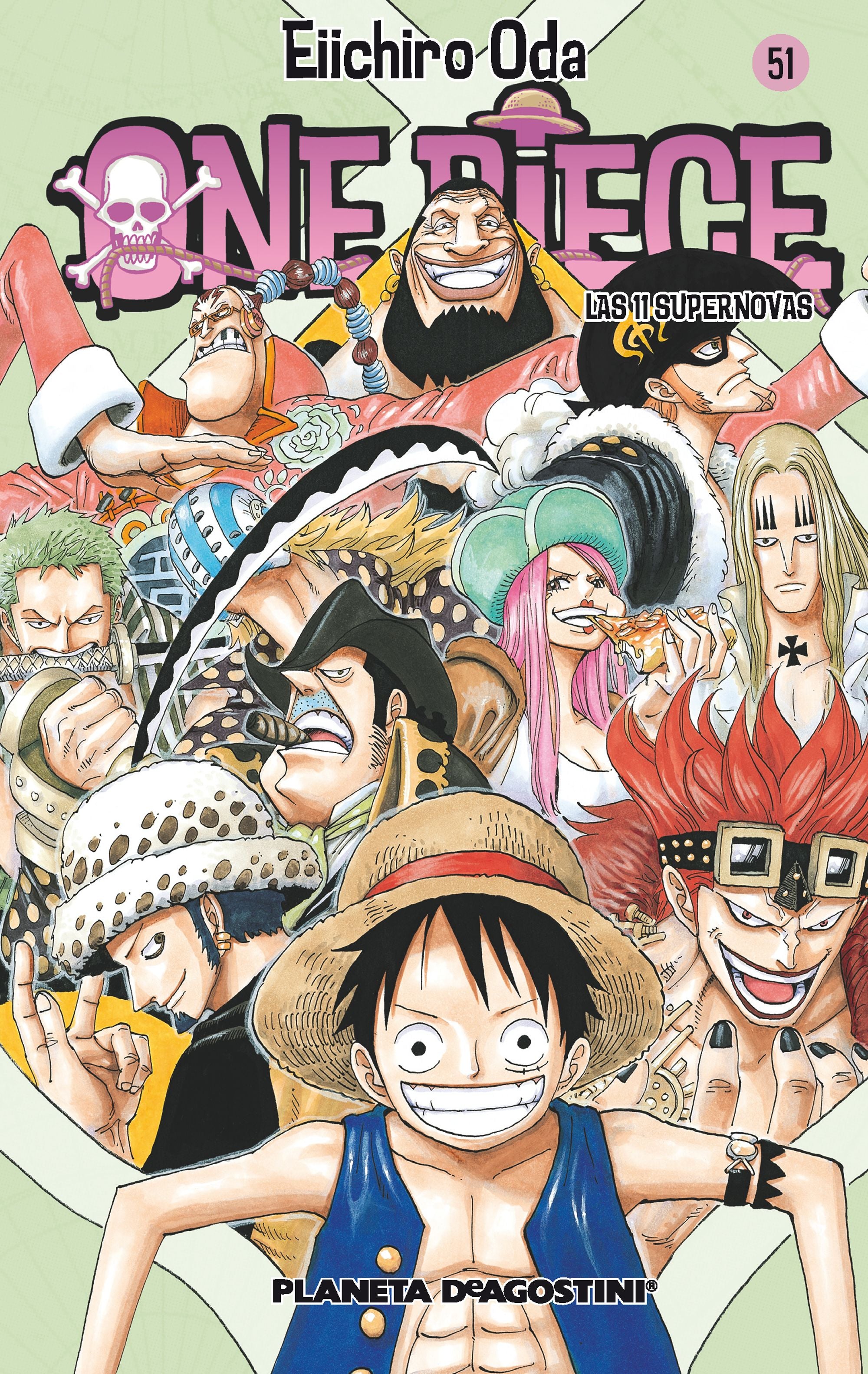 One Piece nº 051: Las 11 Supernovas Imagen principal del producto