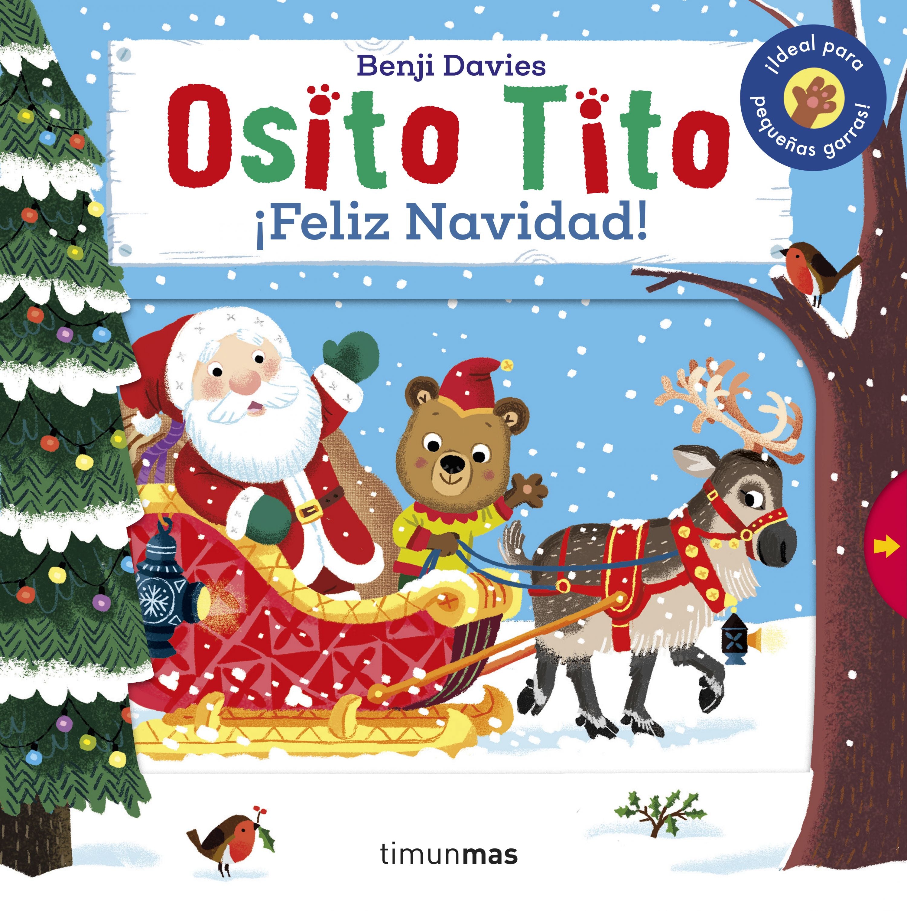 Osito Tito. ¡Feliz Navidad!. Benji Davies (Timun Mas Infantil) 9788408229711 Imagen principal del producto