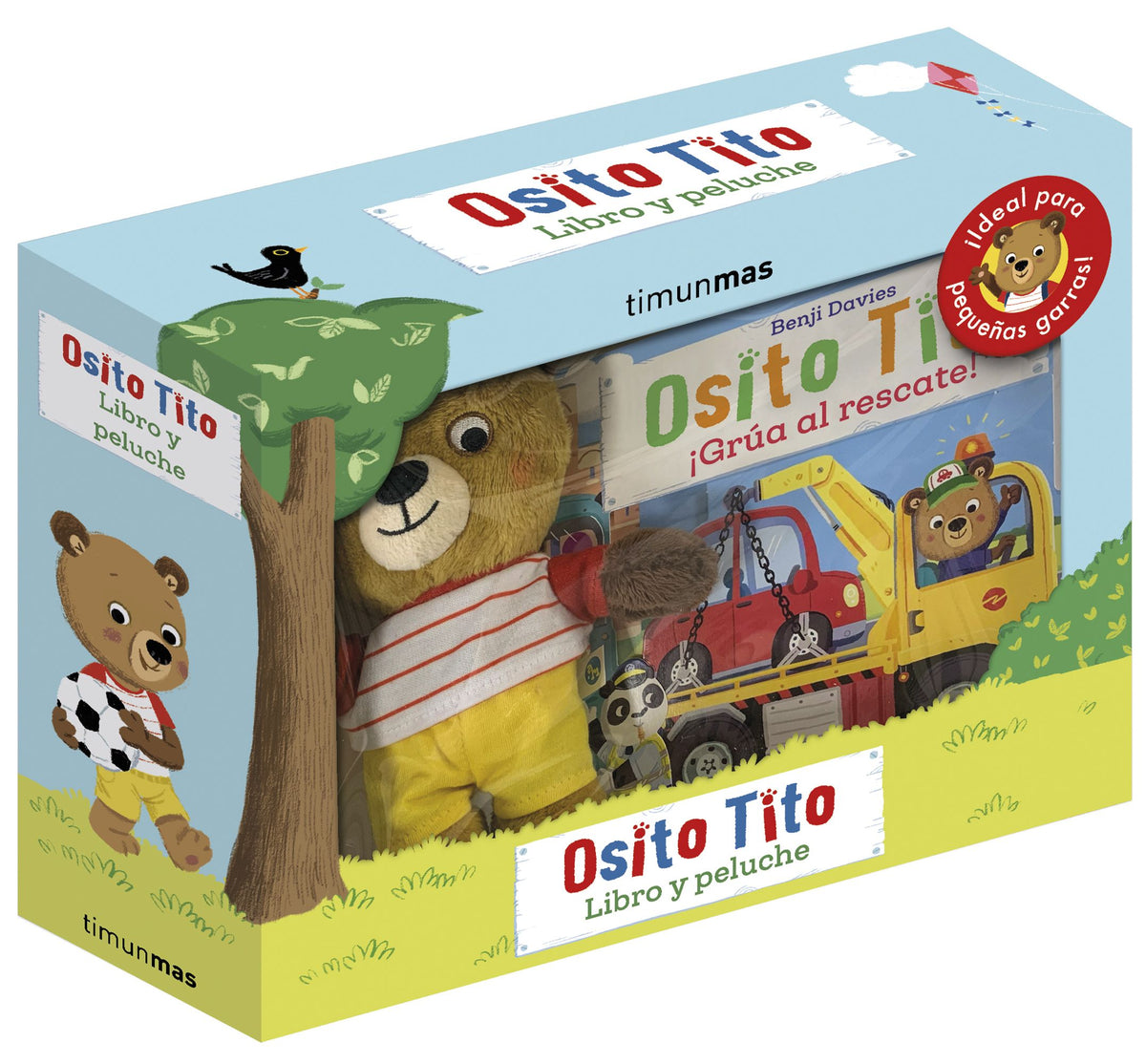 Osito Tito. Libro y peluche. Benji Davies (Timun Mas Infantil) 9788408243298