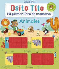 Osito Tito. Mi primer libro de memoria. Animales. Benji Davies (Timun Mas Infantil) 9788408249702