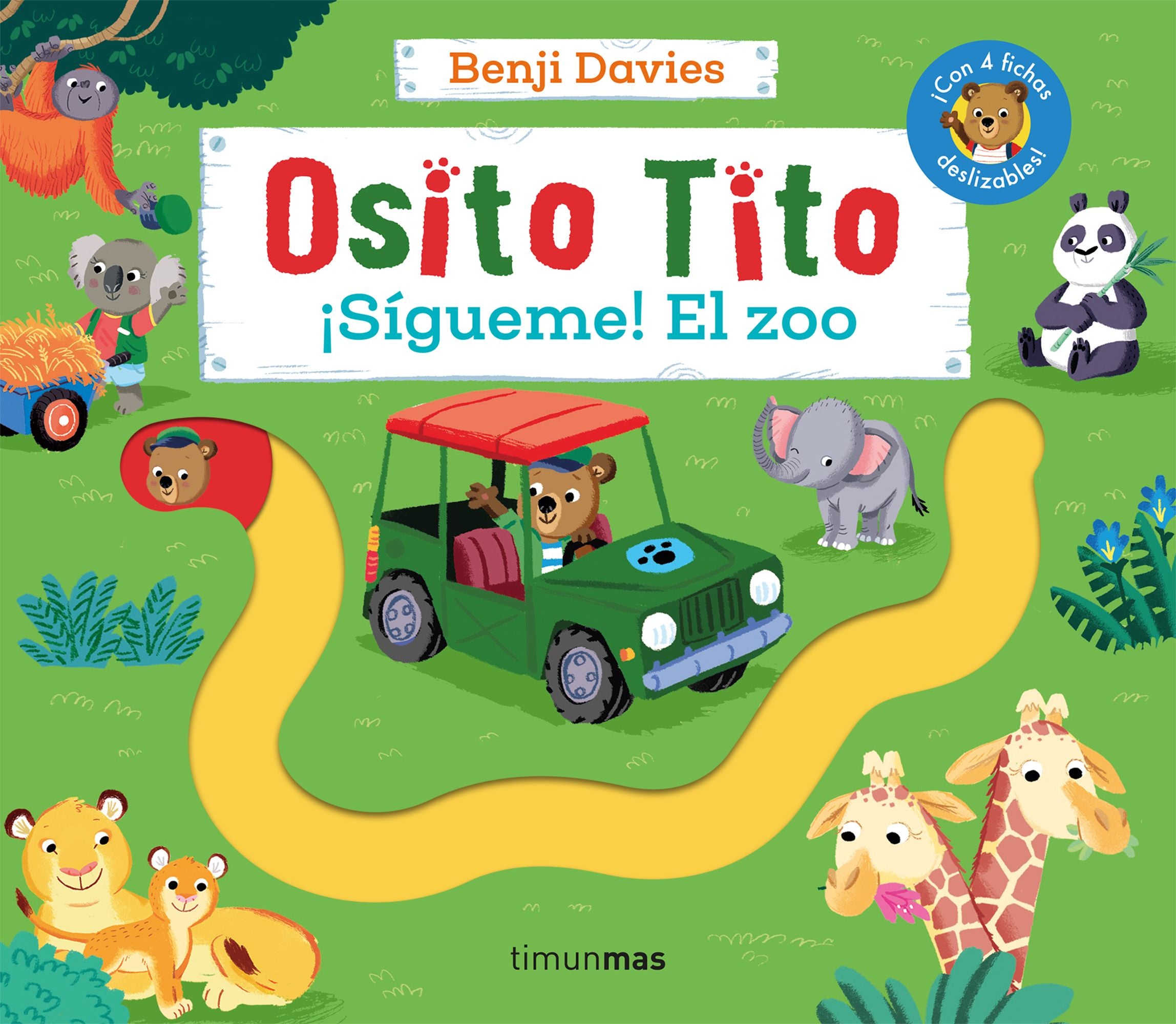 Osito Tito. ¡Sígueme! El zoo. Benji Davies (Timun Mas Infantil) 9788408275879 Imagen principal del producto