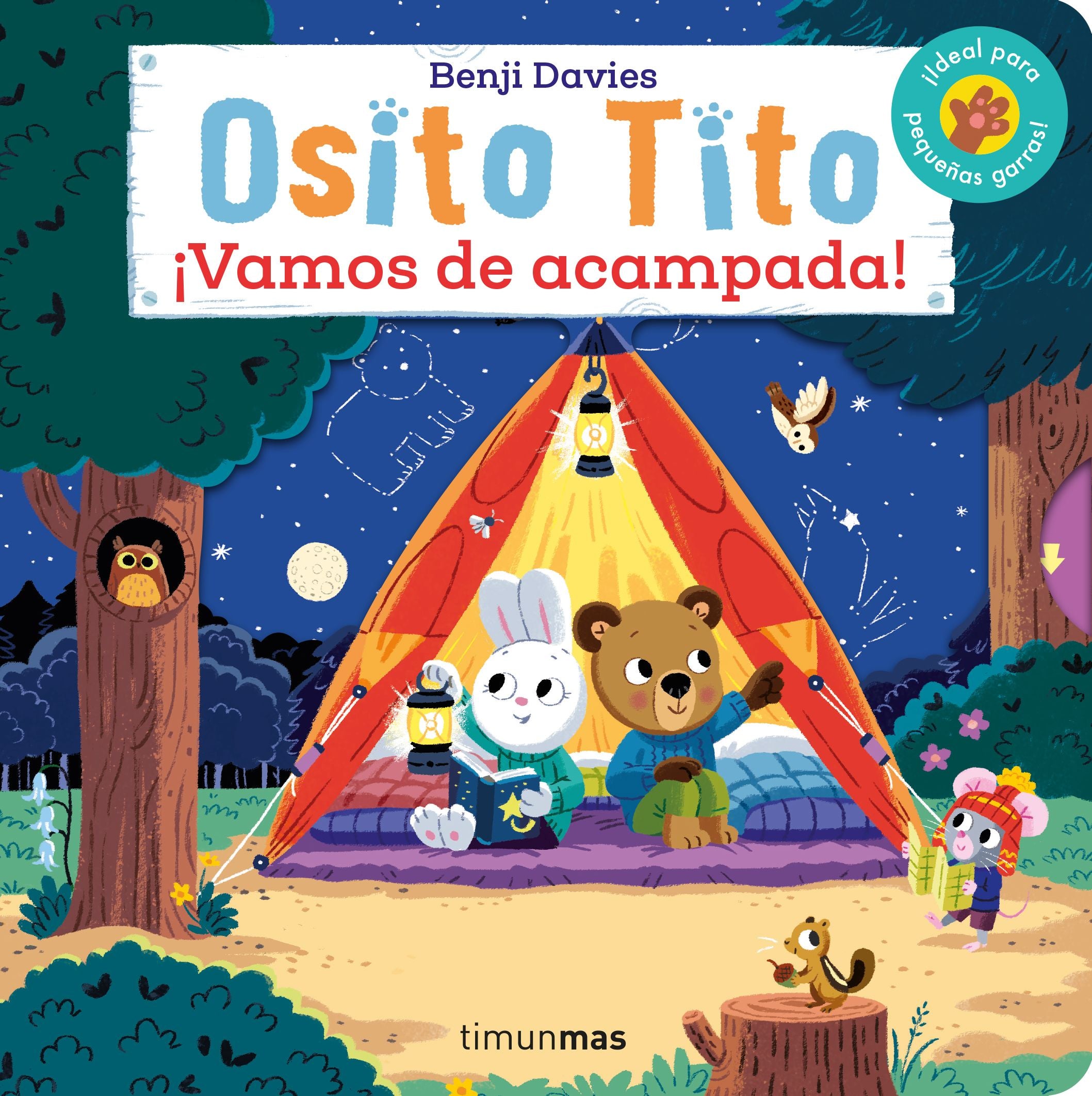 Osito Tito. ¡Vamos de acampada!. Benji Davies (Timun Mas Infantil) 9788408281177 Imagen principal del producto
