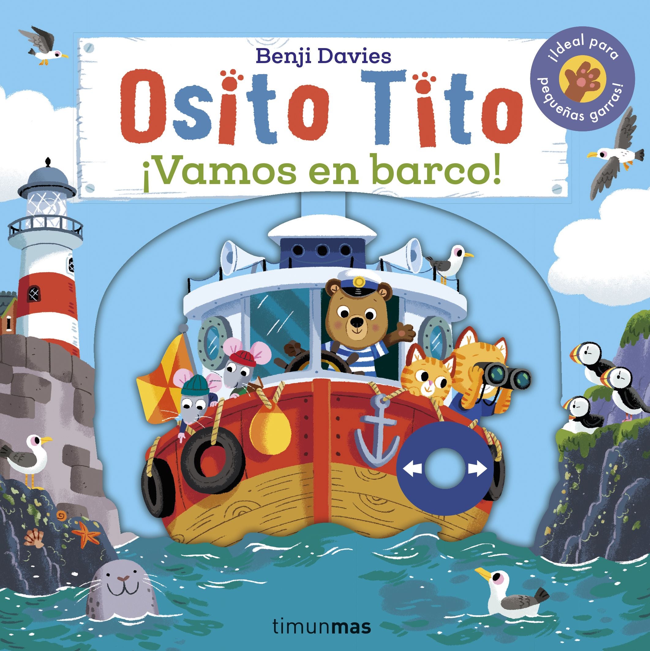 Osito Tito. ¡Vamos en barco!. Benji Davies (Timun Mas Infantil) 9788408262534 Imagen principal del producto