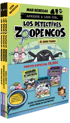 Pack Aprender a leer con... ¡Los Detectives Zoopencos! 7, 8 y 9: En letra MAYÚSC: En letra MAYÚSCULA para aprender a leer (libros para niños a partir de 5 años). Elige tu propia historia. Mar Benegas (Destino Infantil & Juvenil) 9788408310808