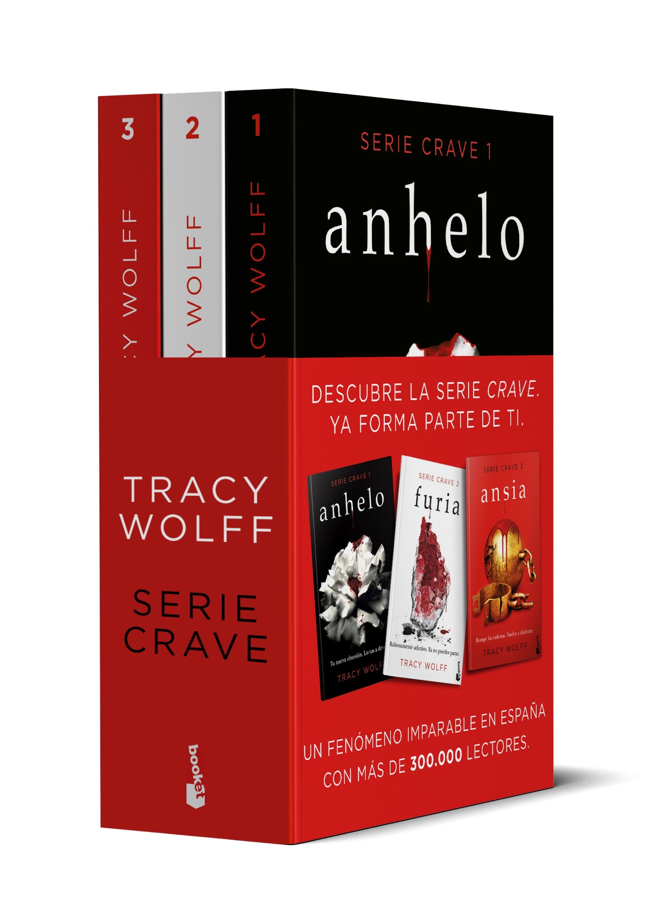 Pack Crave: Incluye los títulos Anhelo, Furia y Ansia. Tracy Wolff (Booket) 9788408278955 Imagen principal del producto