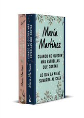 Pack Cuando no queden más estrellas que contar + Lo que la nieve susurra al cae. María Martínez (Booket) 9788408295822