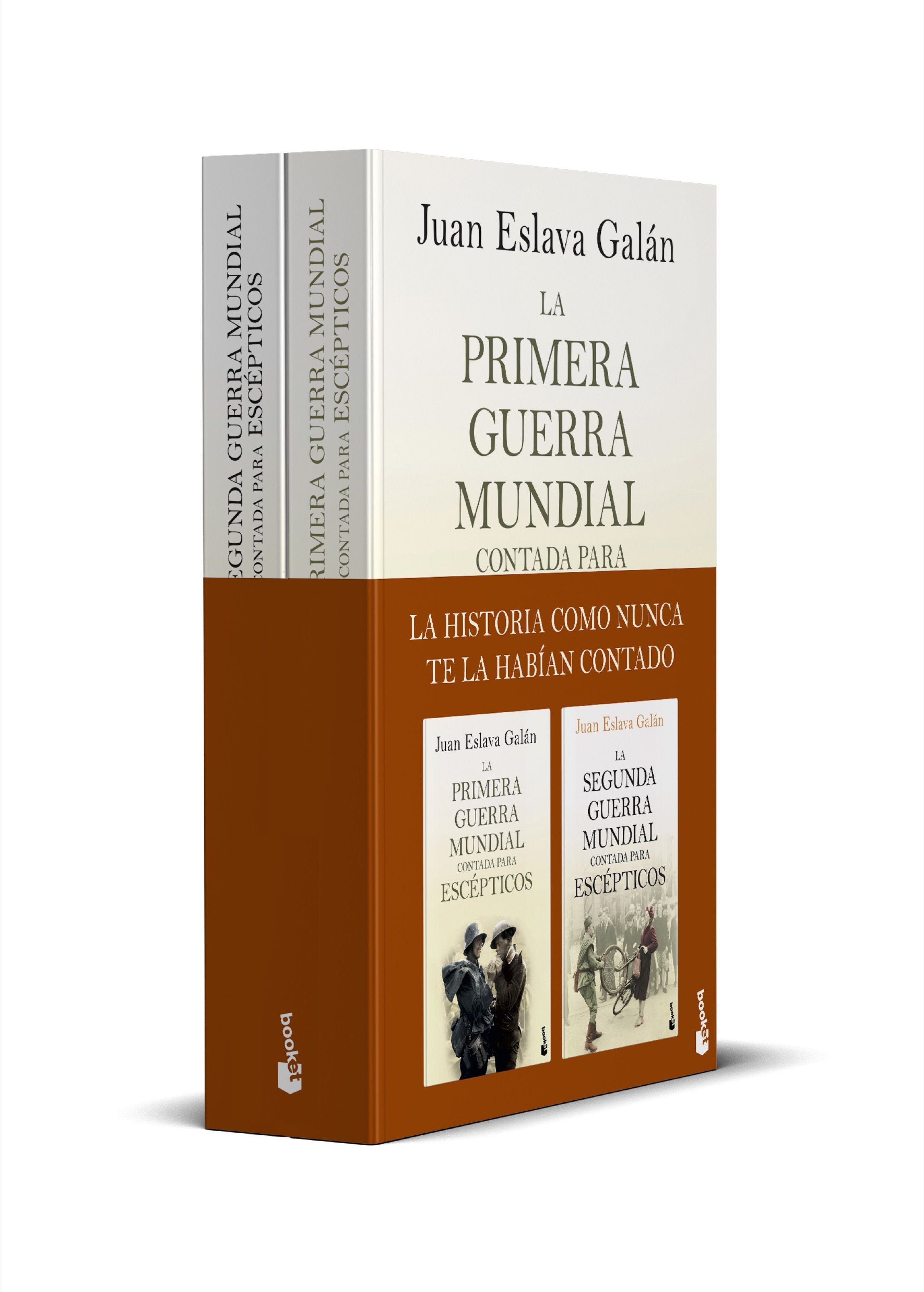 Pack Guerras mundiales contadas para escépticos. Juan Eslava Galán (Booket) 9788408242833 Imagen principal del producto