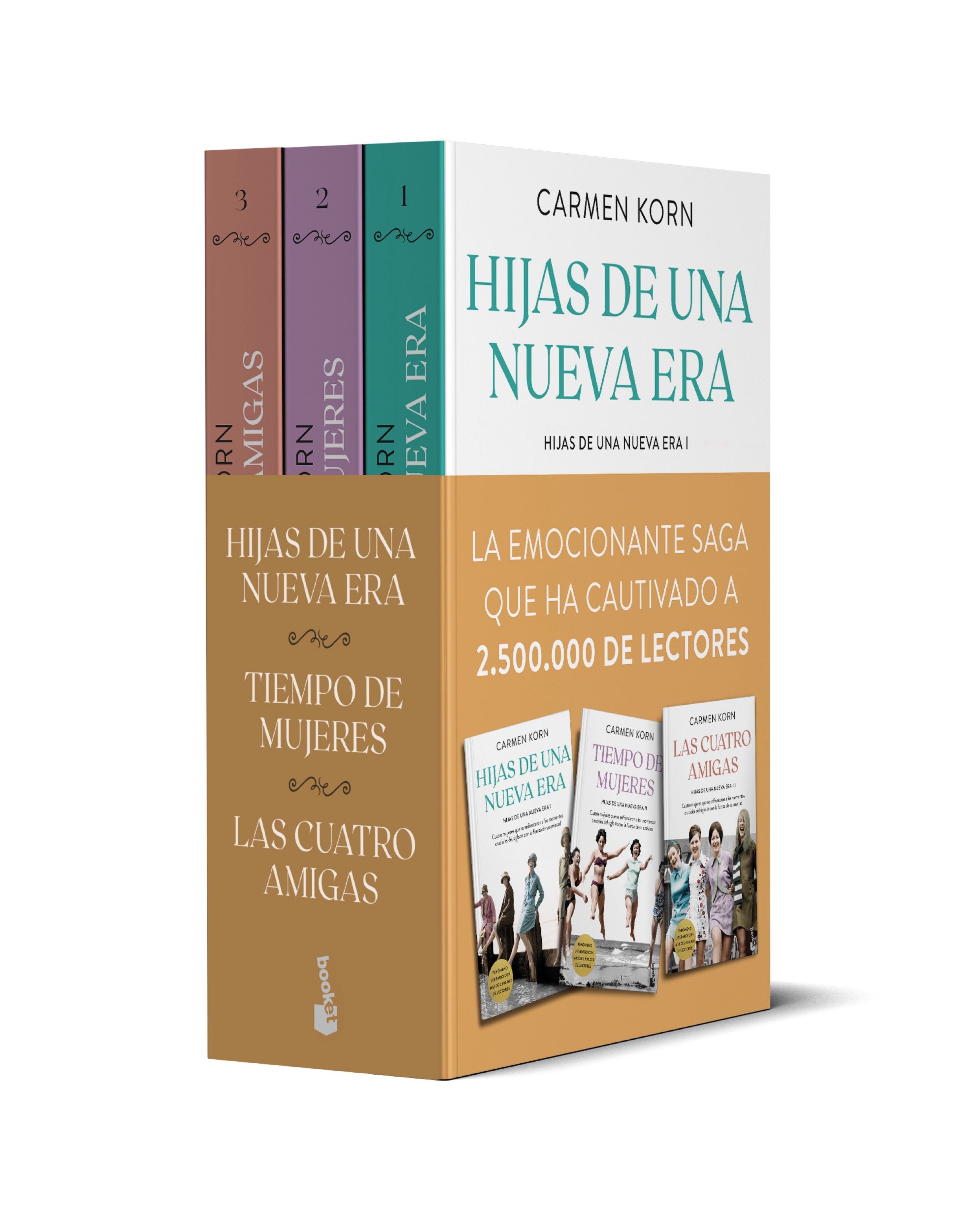 Pack Hijas de una nueva era. Carmen Korn (Booket) 9788408254669 Imagen principal del producto