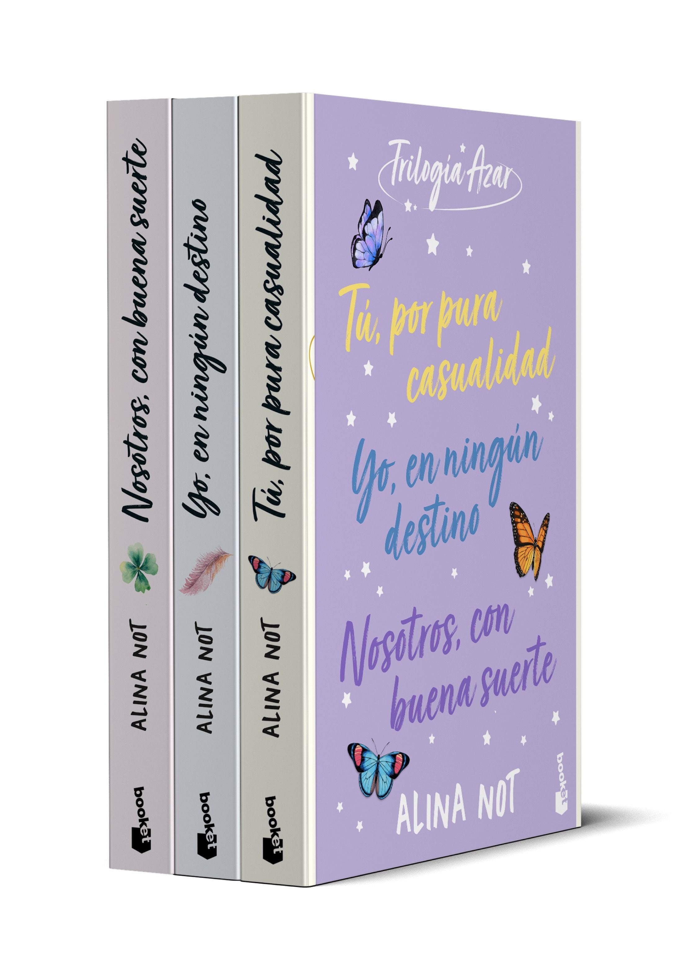 Pack Serie Azar. Alina Not (Booket) 9788408319184 Imagen principal del producto