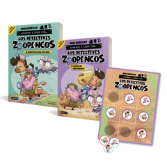 Pack Zoopencos Tres en Raya 2024. Mar Benegas (Destino Infantil & Juvenil) 9788408283171