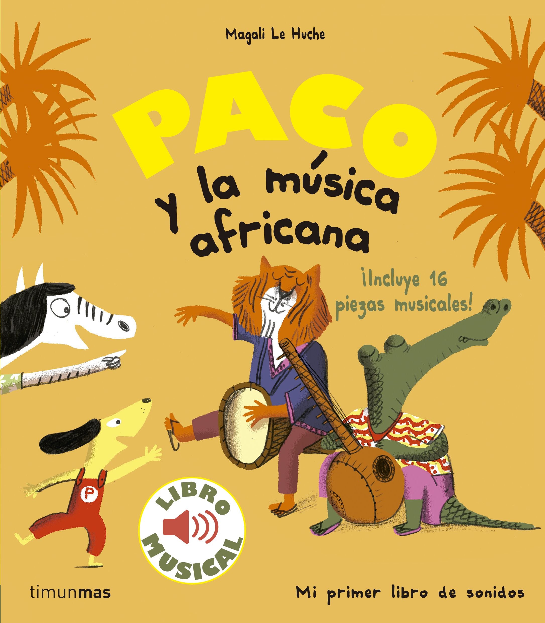 Paco y la música africana. Libro musical Imagen principal del producto