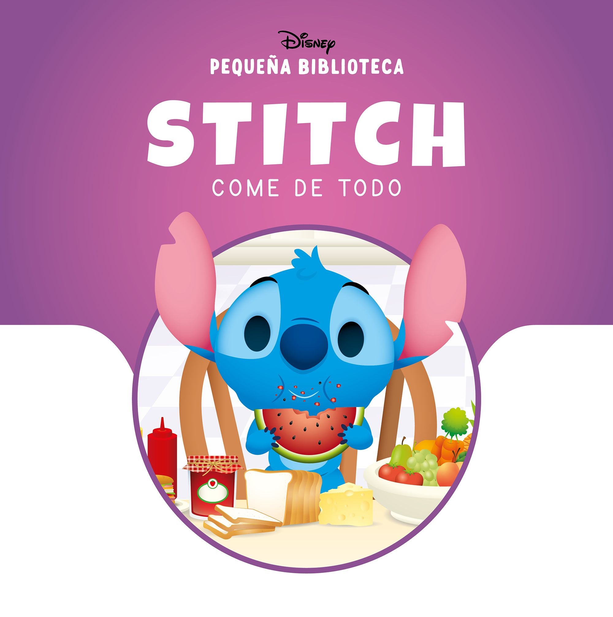 Pequeña Biblioteca Disney. Stitch come de todo. Disney (Libros Disney) 9788410029873 Imagen principal del producto