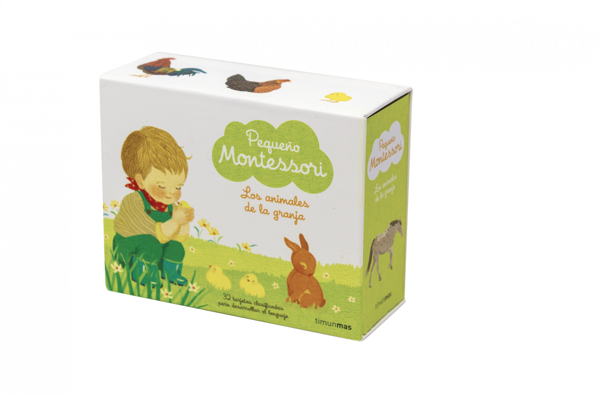 Pequeño Montessori. Los animales de la granja. Varios Autores (Timun Mas Infantil) 9788408221289