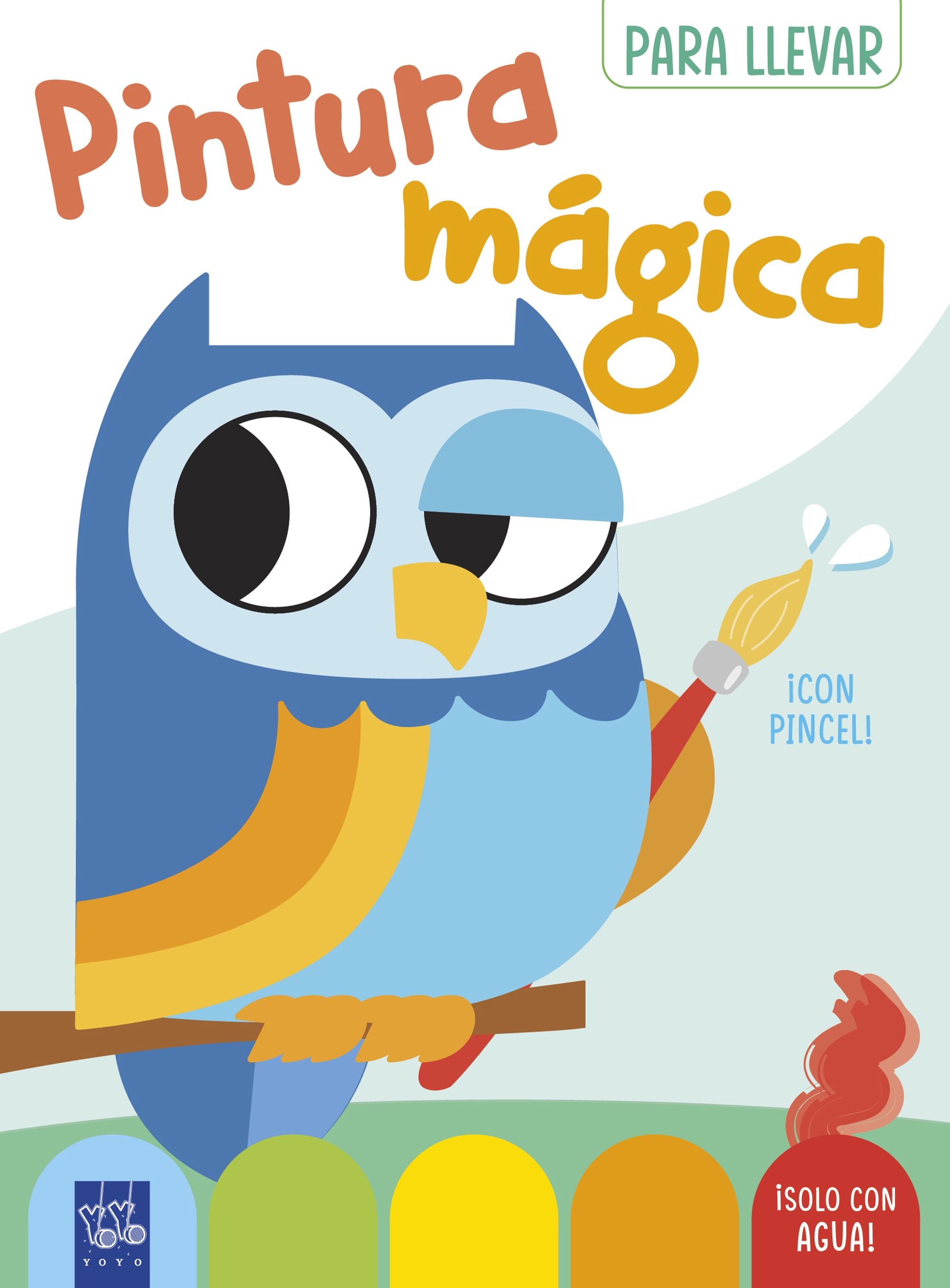 Pintura mágica para llevar. Búho. YOYO (Yoyo) 9788408296713 Imagen principal del producto