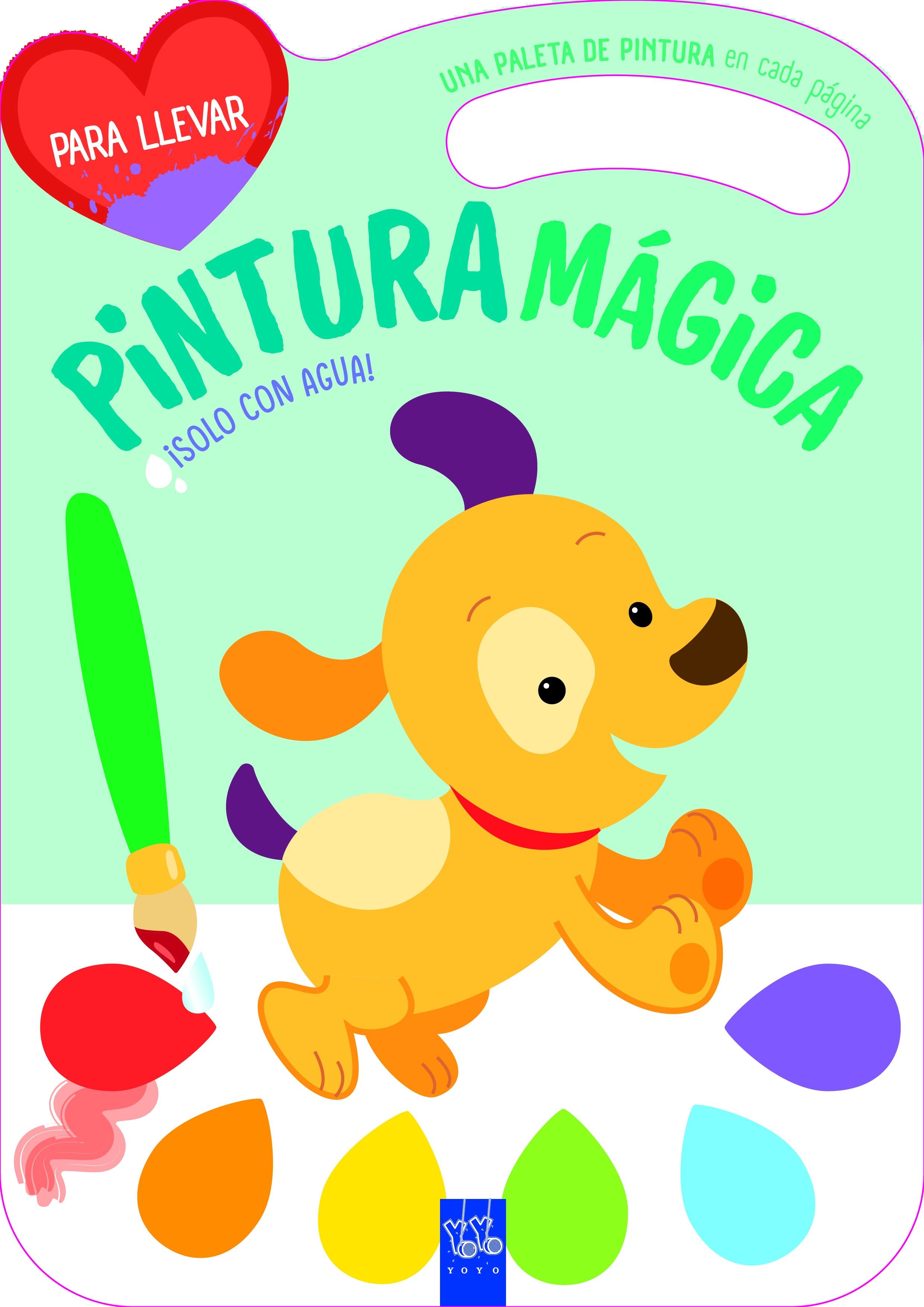 Pintura mágica. Perro. YOYO (Yoyo) 9788408281054 Imagen principal del producto