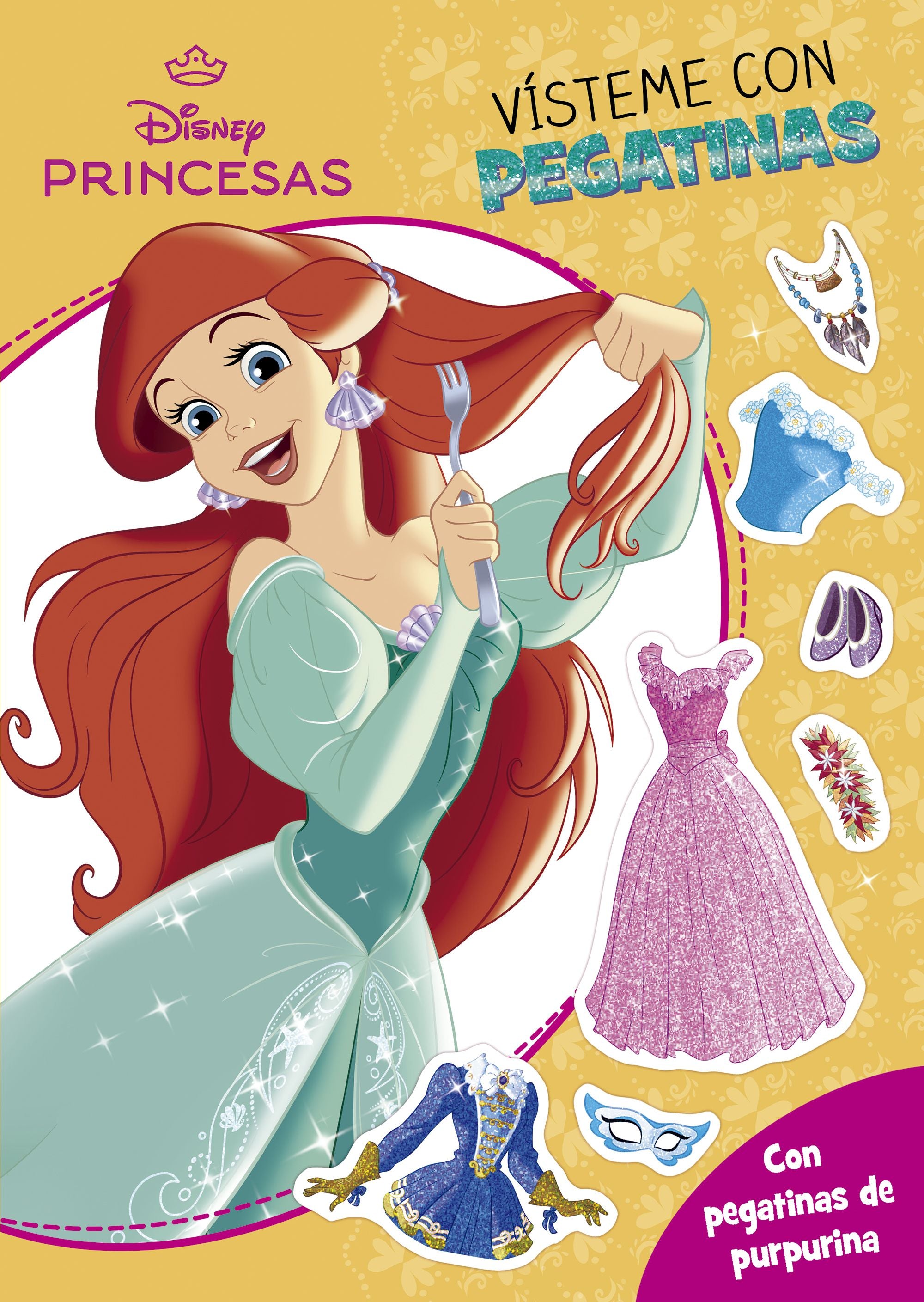Princesas. Vísteme con pegatinas 3. Disney (Libros Disney) 9788410029378 Imagen principal del producto