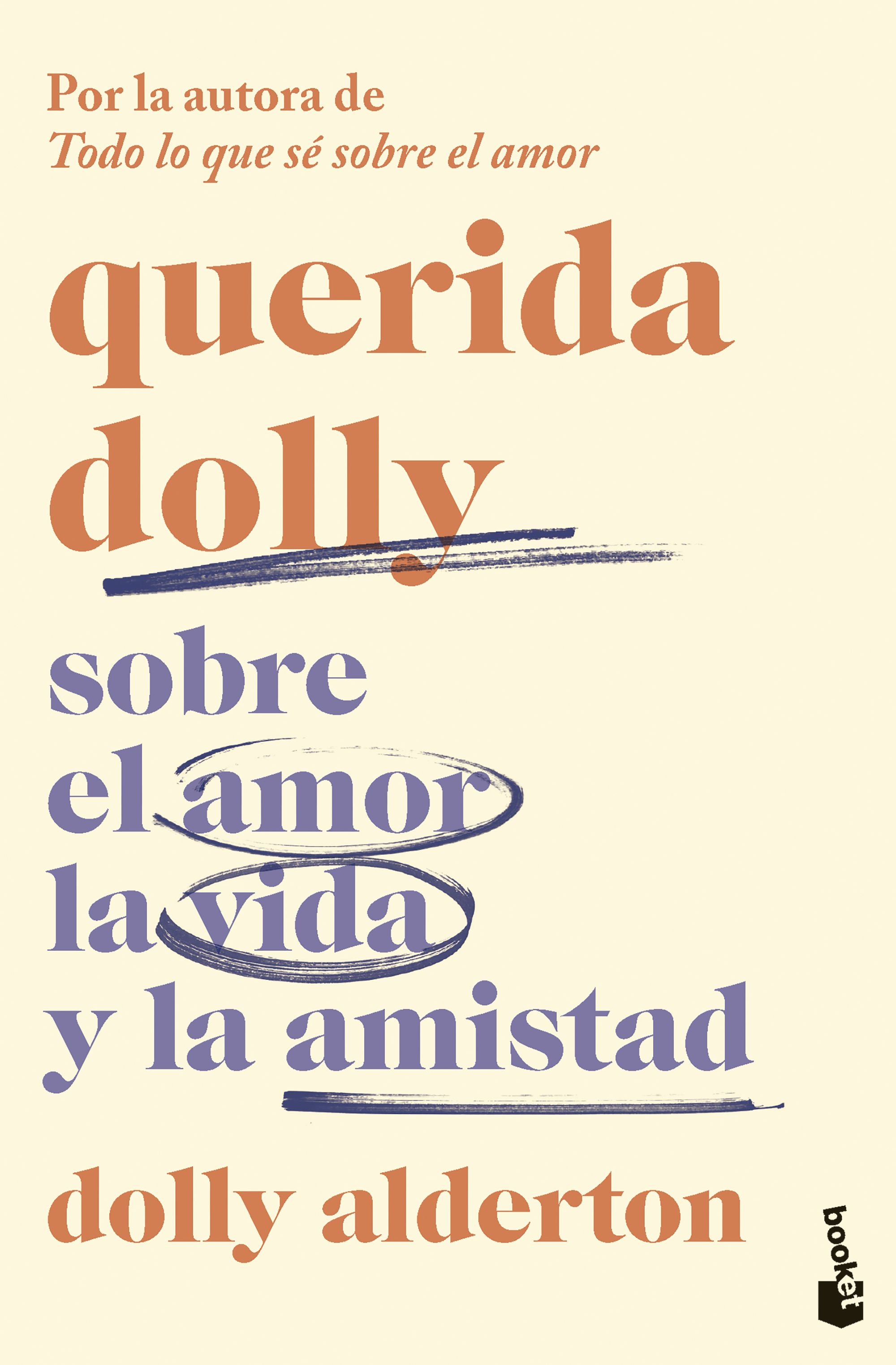 Querida Dolly: Sobre el amor, la vida y la amistad. Dolly Alderton (Booket) 9788408283751