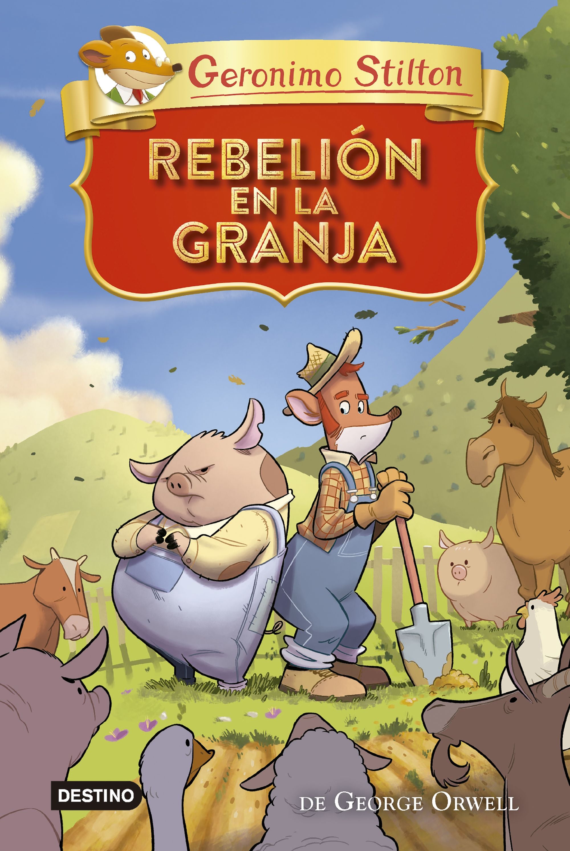 Rebelión en la granja. Geronimo Stilton (Destino Infantil & Juvenil) 9788408299646 Imagen principal del producto
