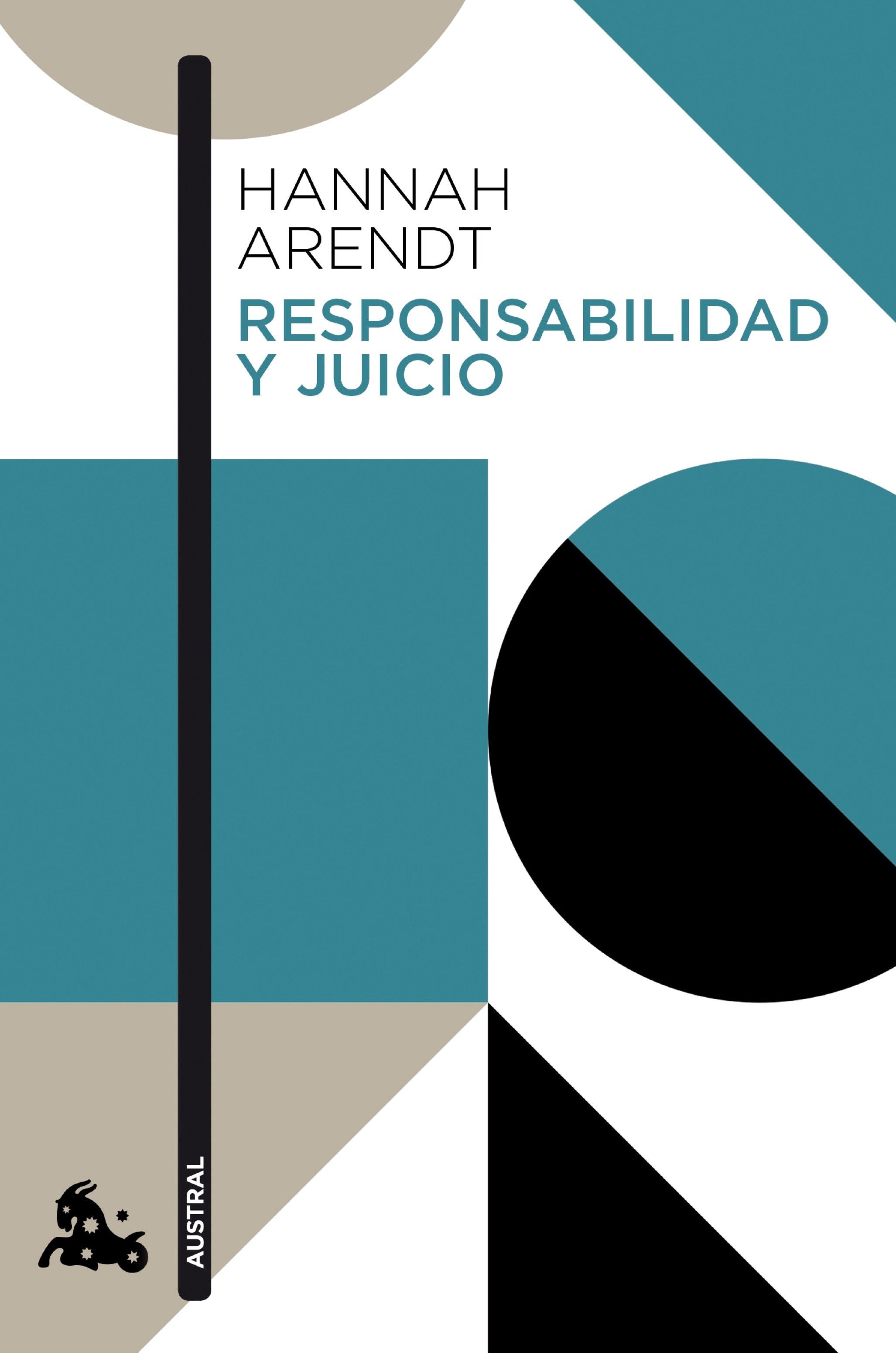 Responsabilidad y juicio. Hannah Arendt (Austral) 9788408308430 Imagen principal del producto