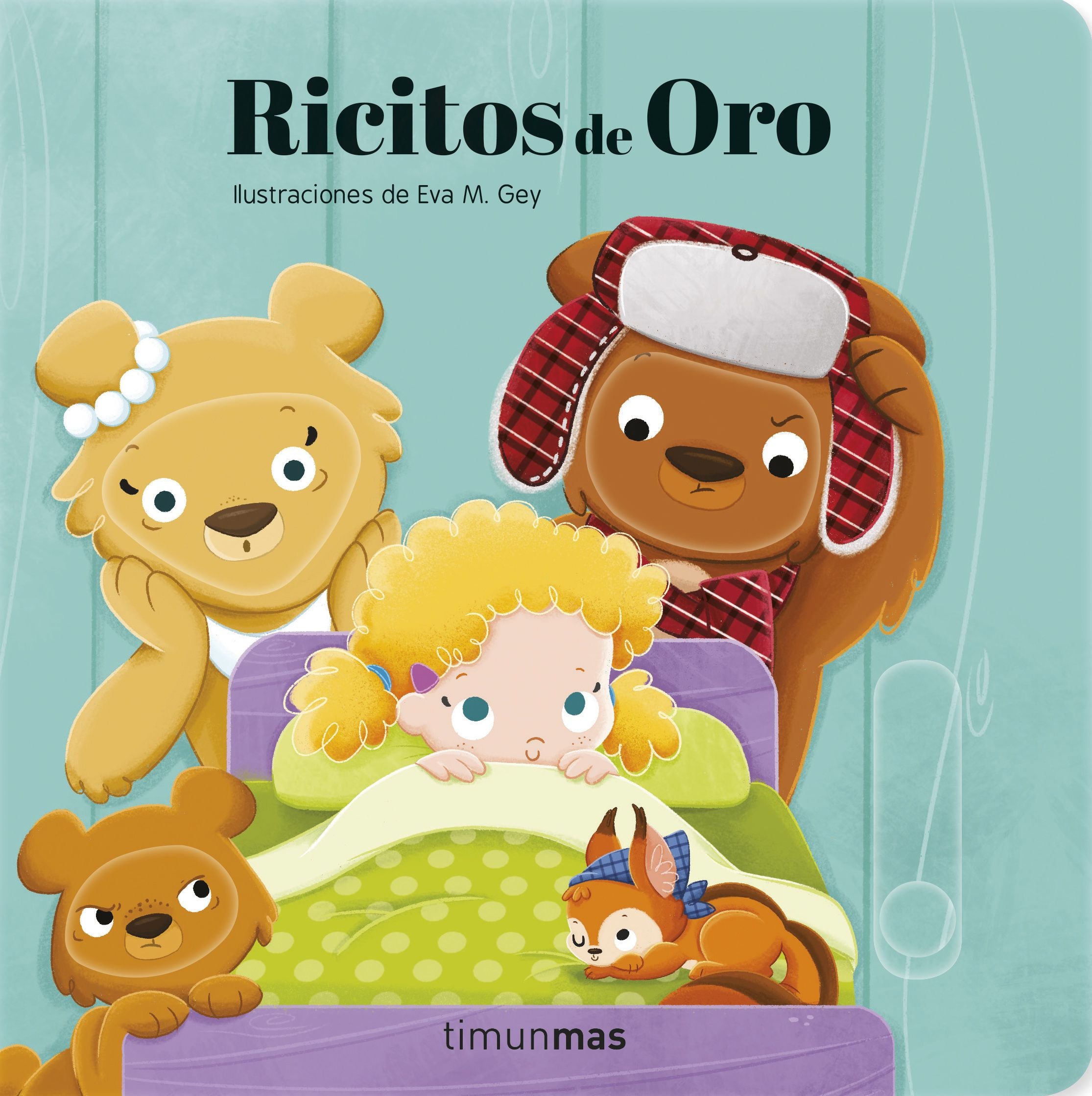 Ricitos de Oro. Cuento con mecanismos. Eva M. Gey (Timun Mas Infantil) 9788408232018 Imagen principal del producto