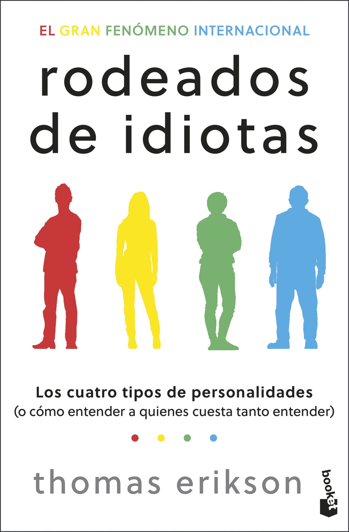 Rodeados de idiotas: Los cuatro tipos de personalidades (o cómo entender a quienes cuesta tanto entender). Thomas Erikson (Booket) 9788408313977