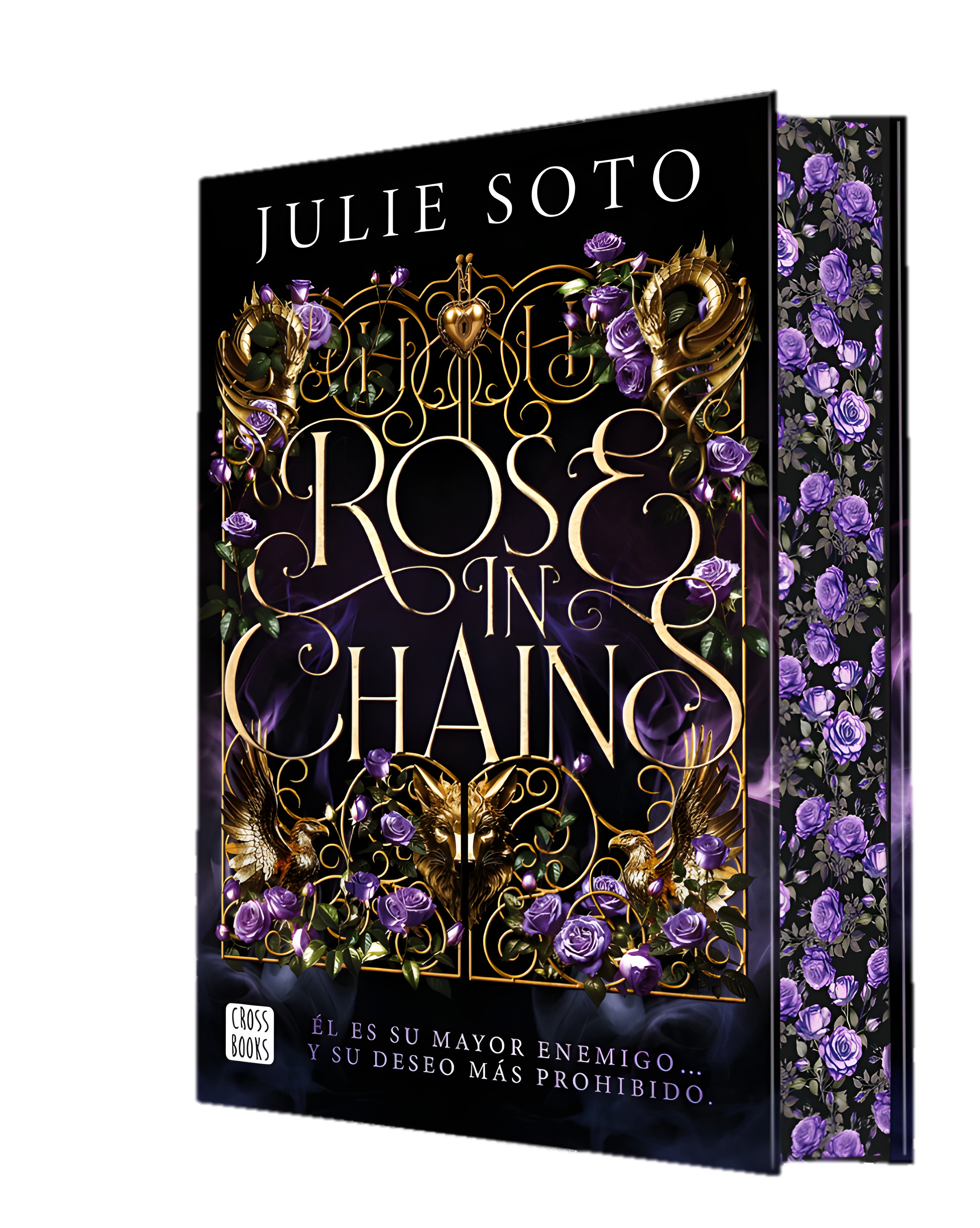 Rose in chains: Trilogía Evermore 1. Edición con cantos tintados. Julie Soto (Crossbooks) 9788408307464 Imagen principal del producto