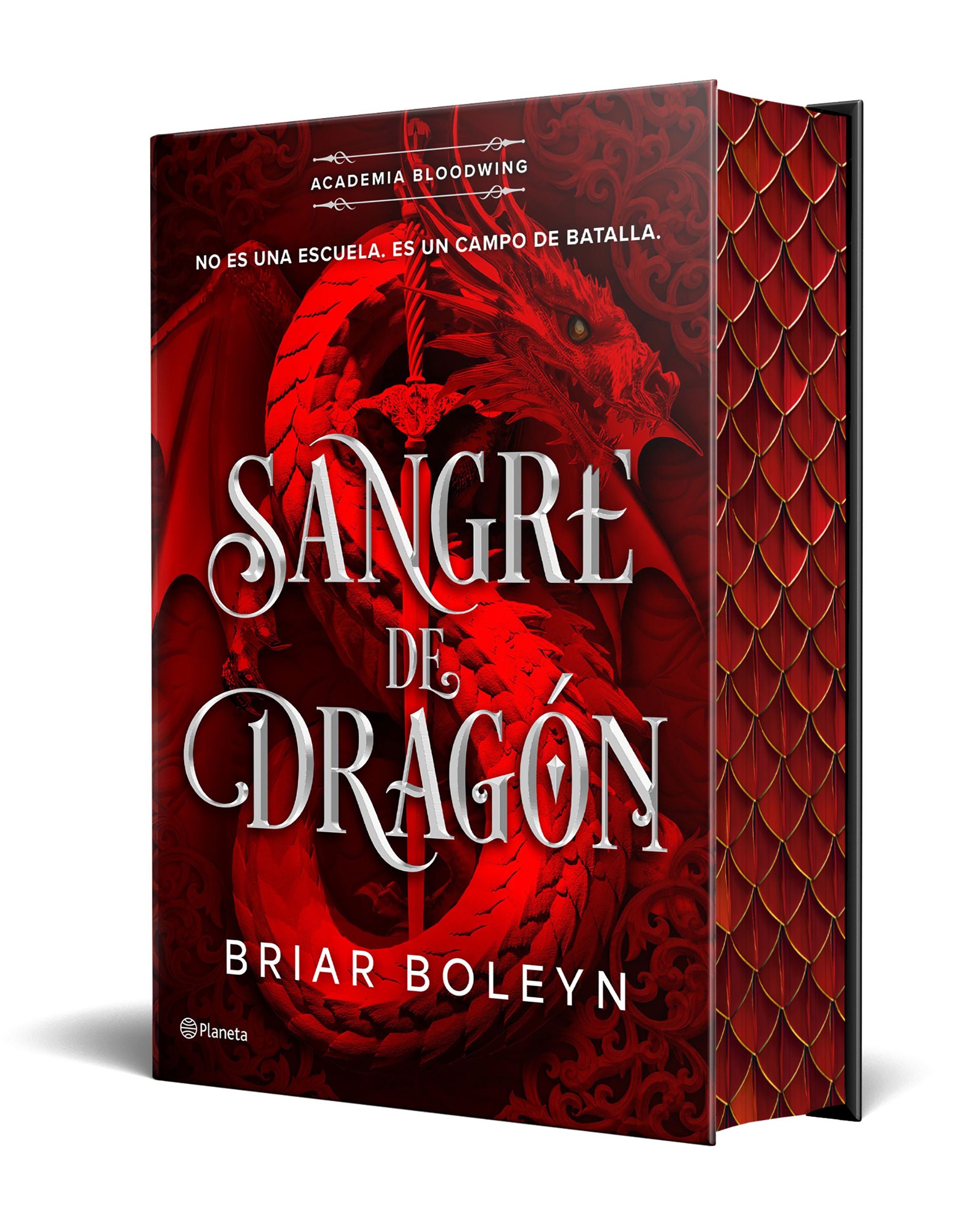 Sangre de dragón (Academia Bloodwing 1) Edición limitada con cantos tintados. Briar Boleyn (Editorial Planeta) 9788408316459 Imagen principal del producto