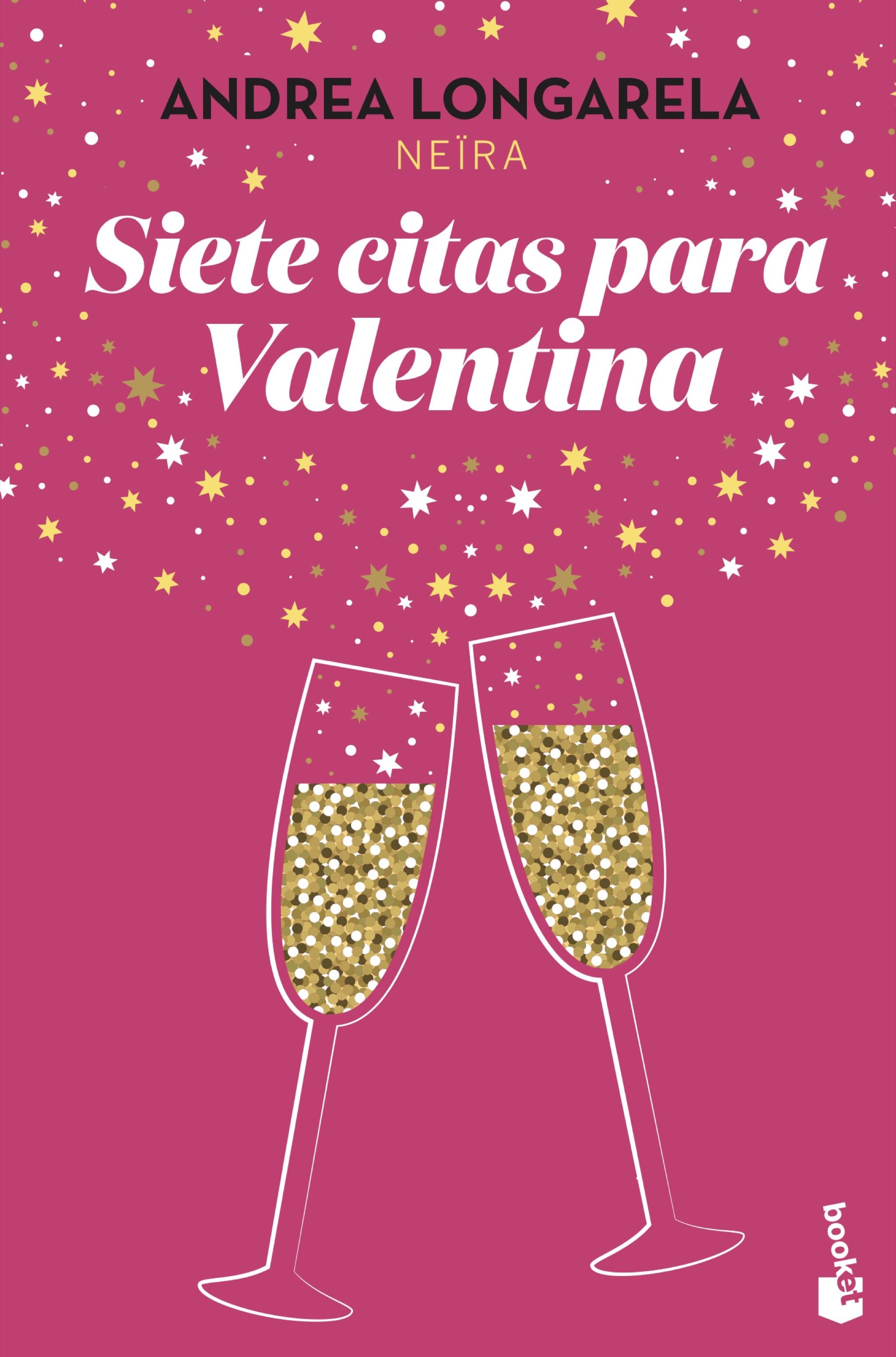 Siete citas para Valentina. Andrea Longarela (Booket) 9788408244448 Imagen principal del producto