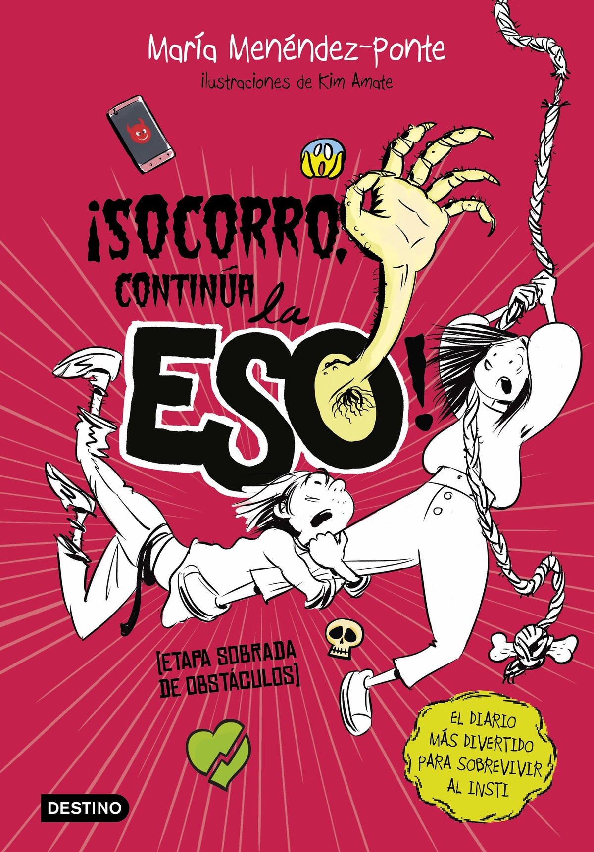 ¡Socorro, continúa la ESO!. María Menéndez-Ponte Cruzat (Destino Infantil & Juvenil) 9788408230939