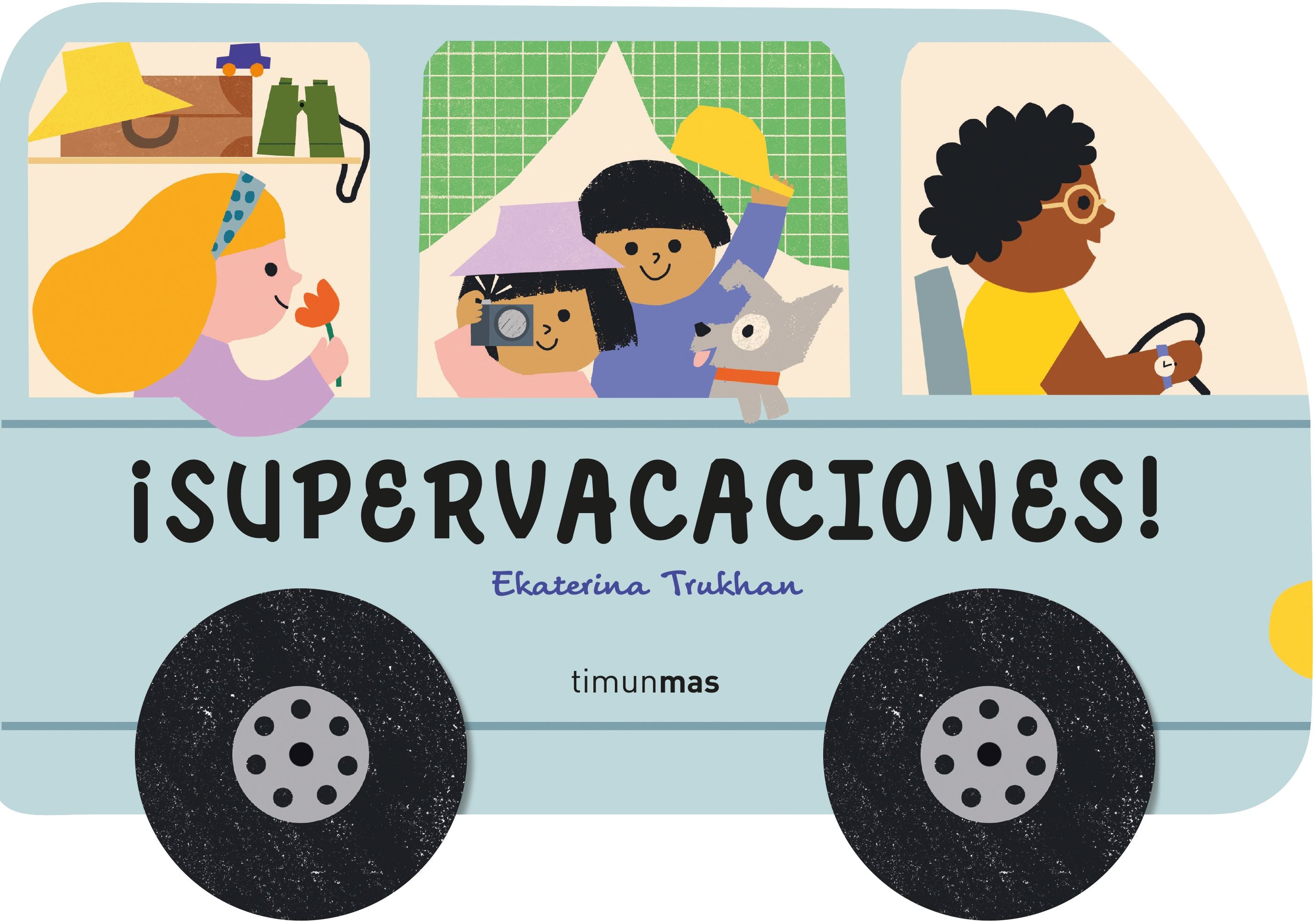 ¡Supervacaciones!: Libro con ruedas. Ekaterina Trukhan (Timun Mas Infantil) 9788408278498 Imagen principal del producto