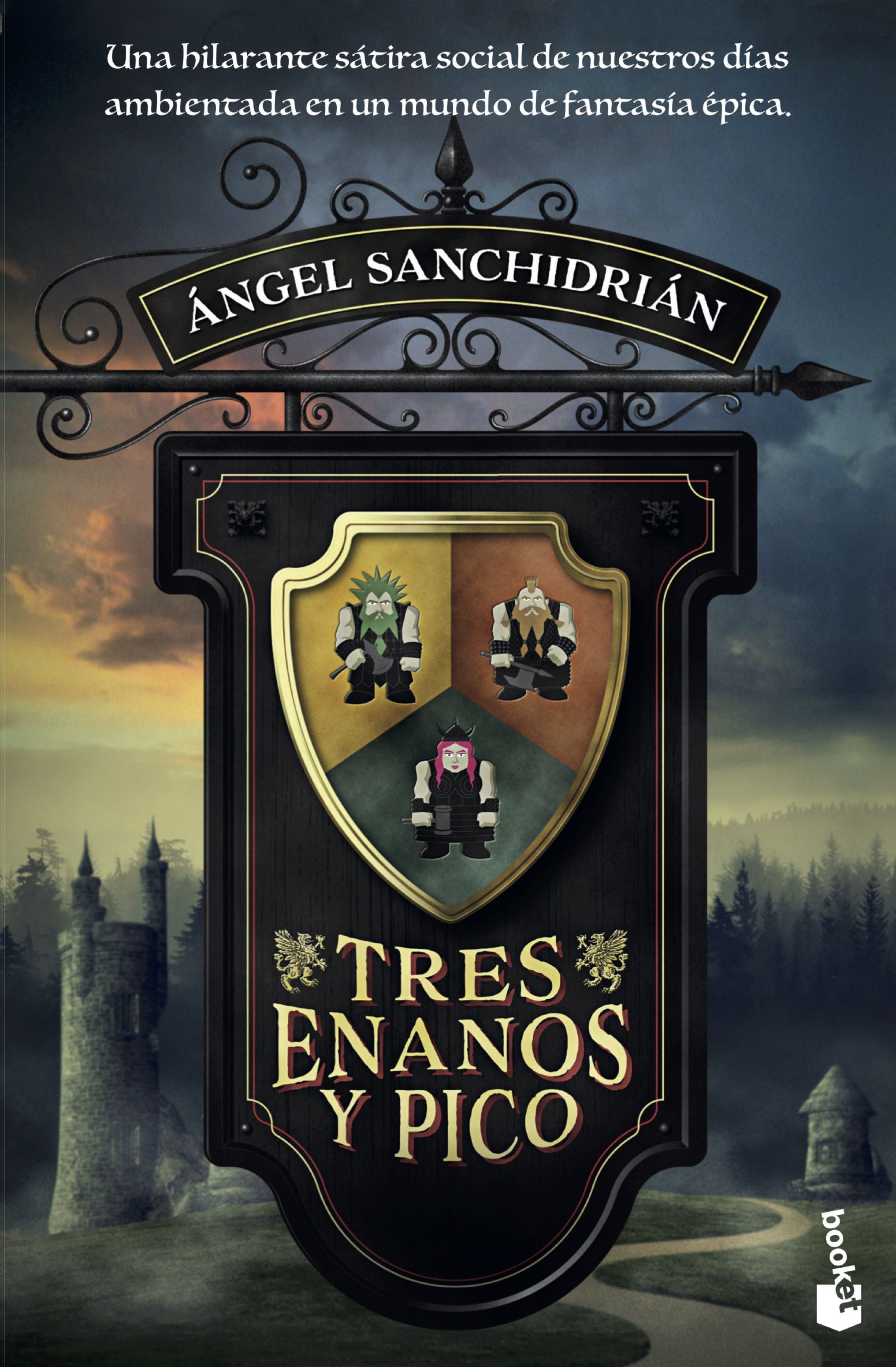 Tres enanos y pico. Ángel Sanchidrián (Booket) 9788408205548