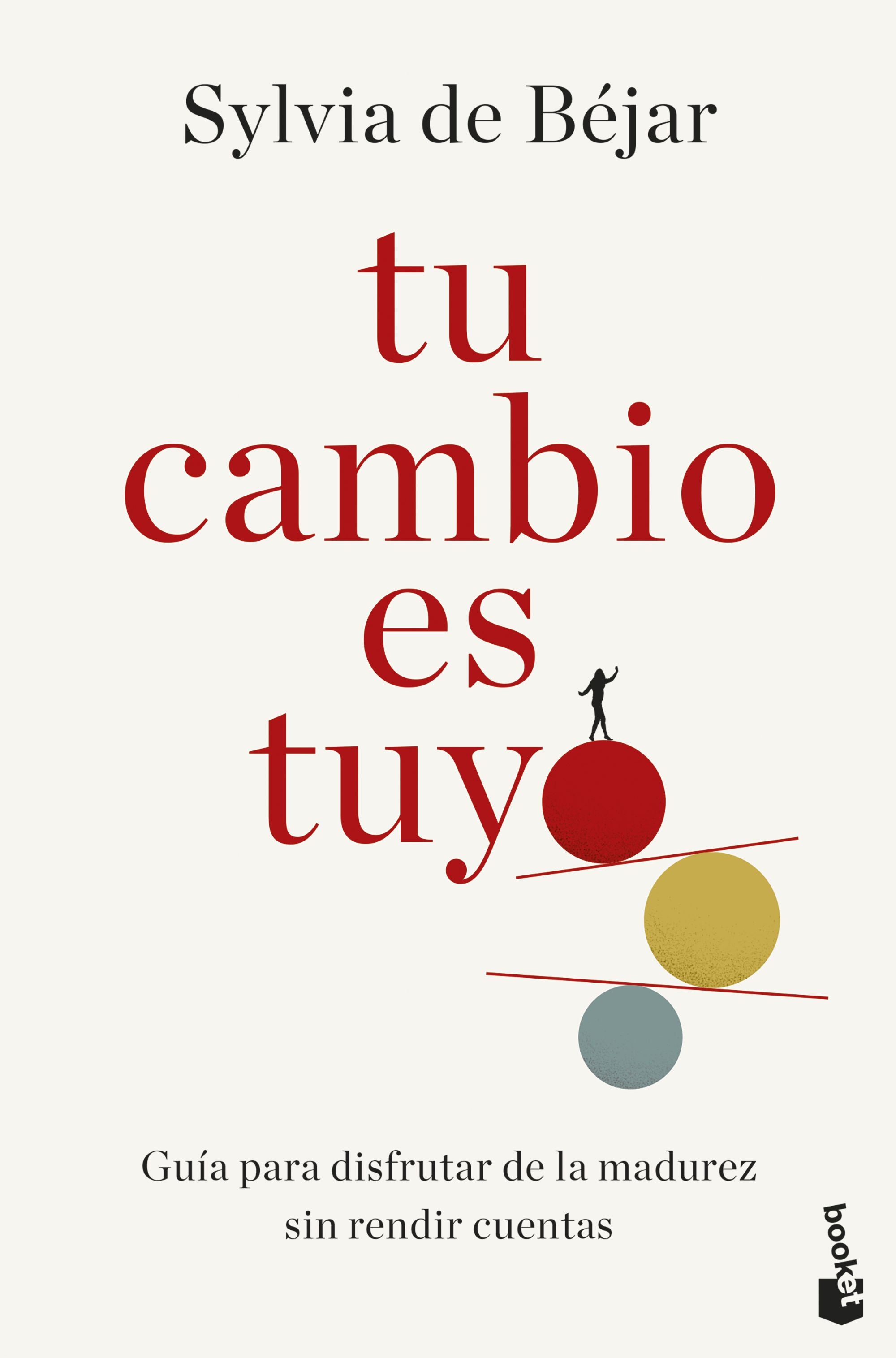 Tu cambio es tuyo: Guía para disfrutar de la madurez sin rendir cuentas. Sylvia de Béjar González (Booket) 9788408307624 Imagen principal del producto