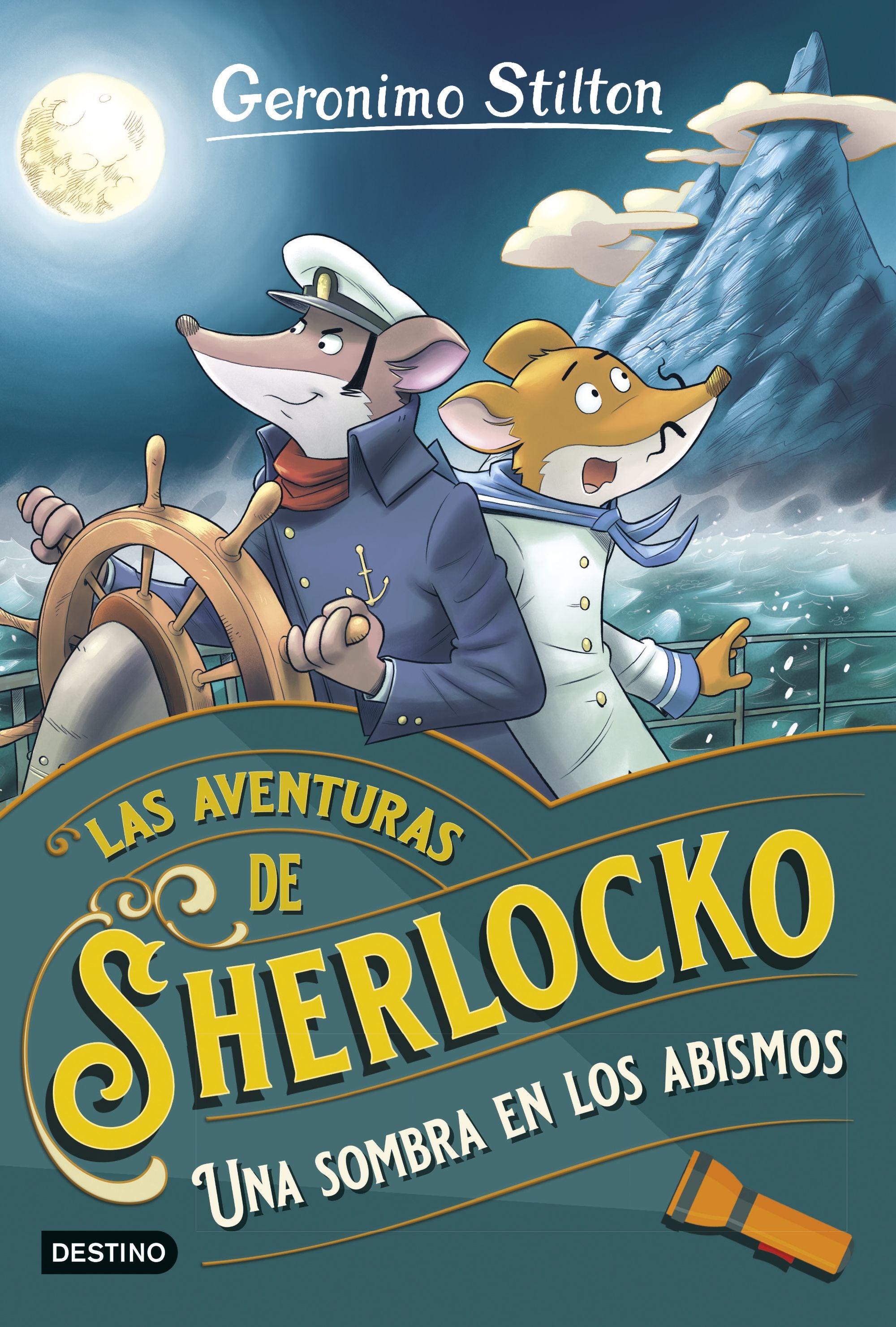 Una sombra en los abismos. Geronimo Stilton (Destino Infantil & Juvenil) 9788408295327 Imagen principal del producto