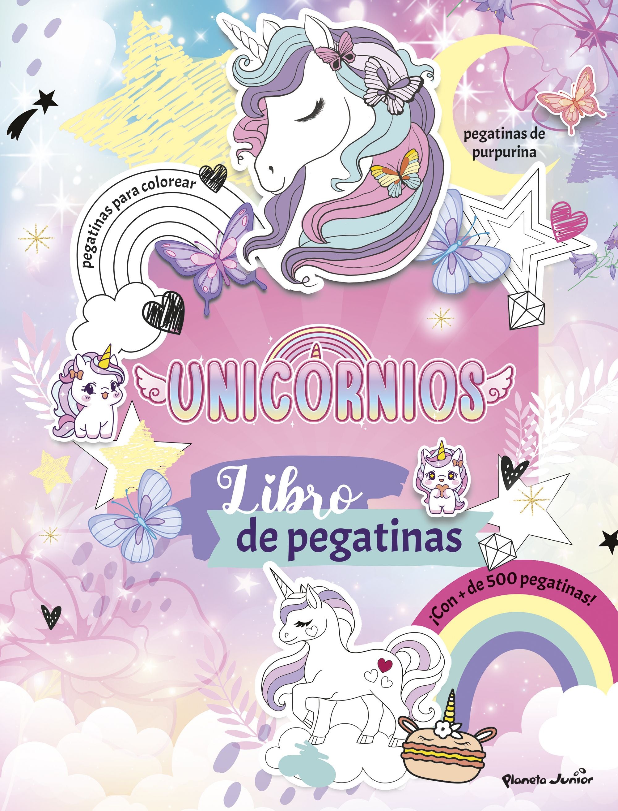 Unicornios. Libro de pegatinas: Con más de 500 pegatinas. Varios Autores (Planeta Junior) 9788408292685 Imagen principal del producto