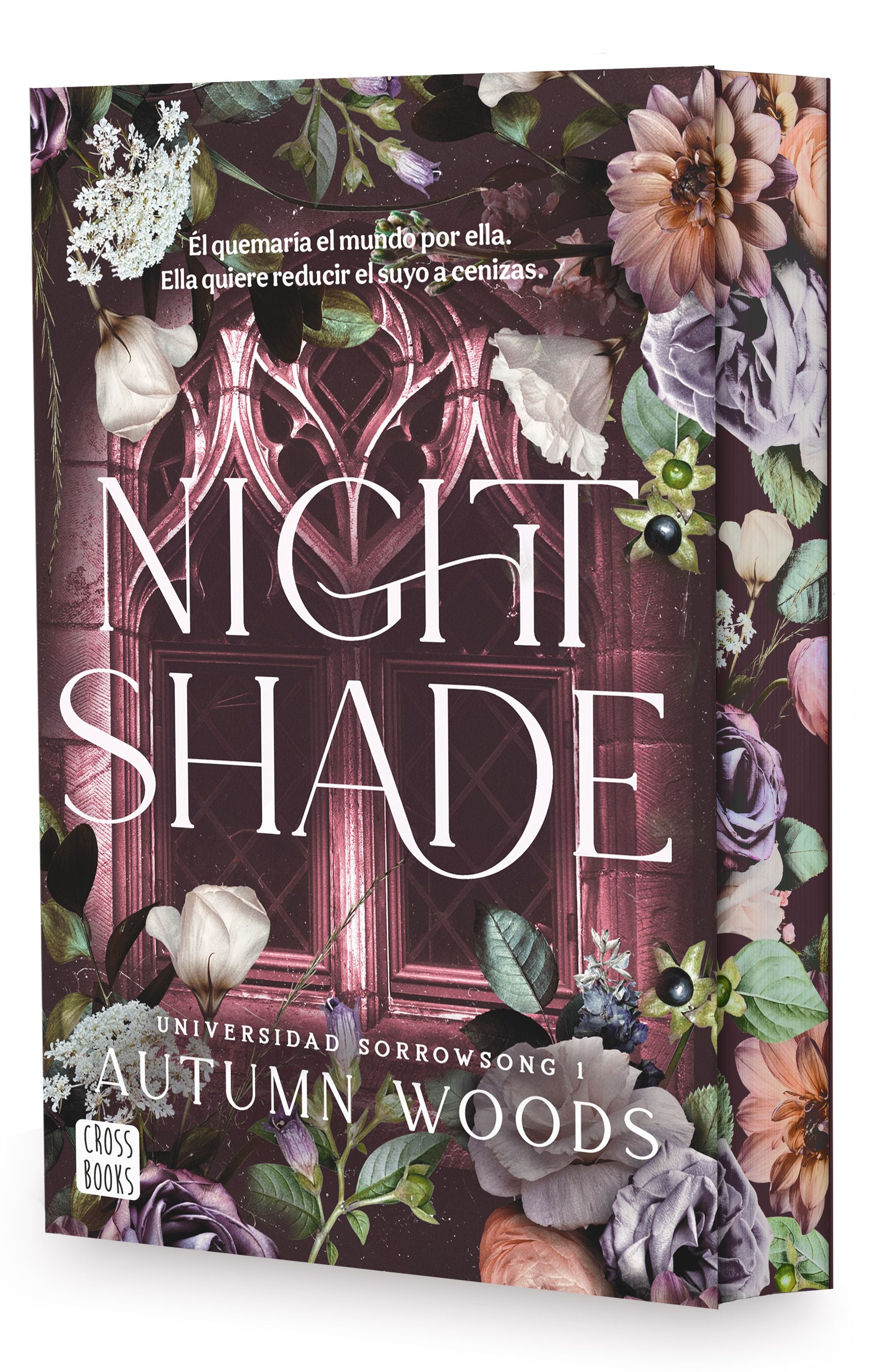Universidad Sorrowsong 1. Nightshade: Edición con cantos tintados. Autumn Woods (Crossbooks) 9788408313052 Imagen principal del producto