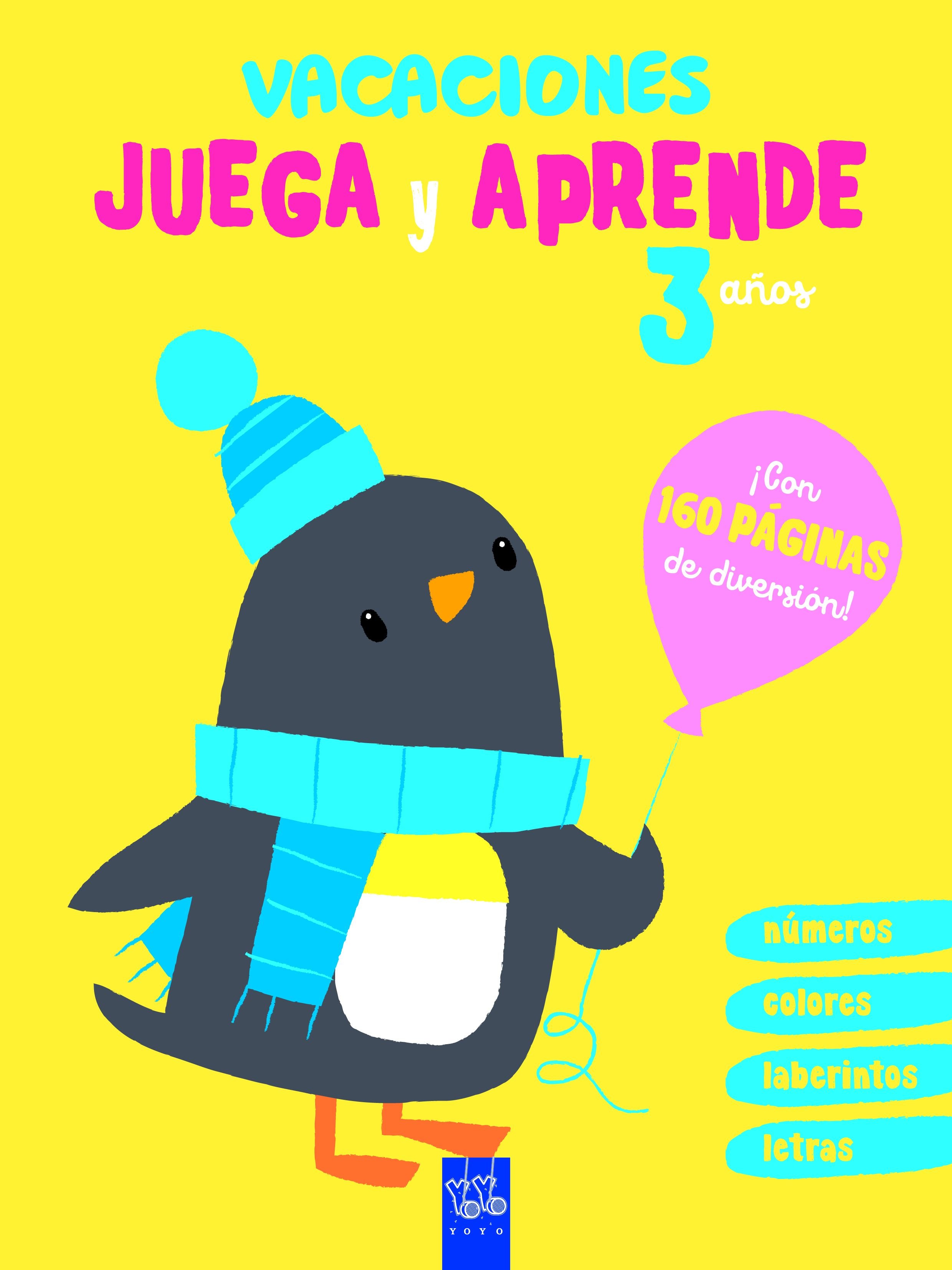 Vacaciones. Juega y aprende. 3 años. YOYO (Yoyo) 9788408206057 Imagen principal del producto