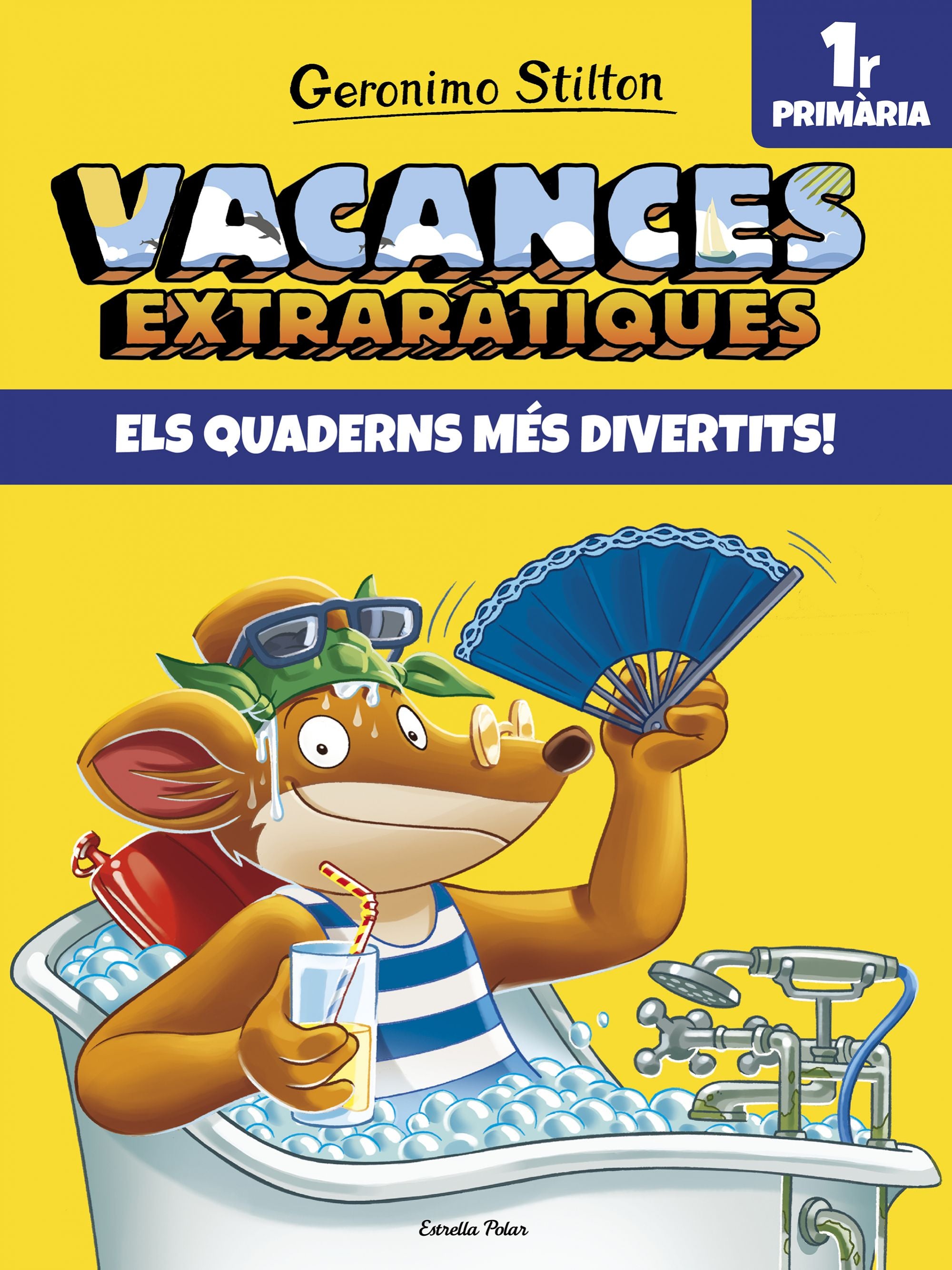 Vacances extraràtiques 1: Els quaderns més divertits! 1r Primària. Geronimo Stilton (Estrella Polar) 9788491372578 Imagen principal del producto