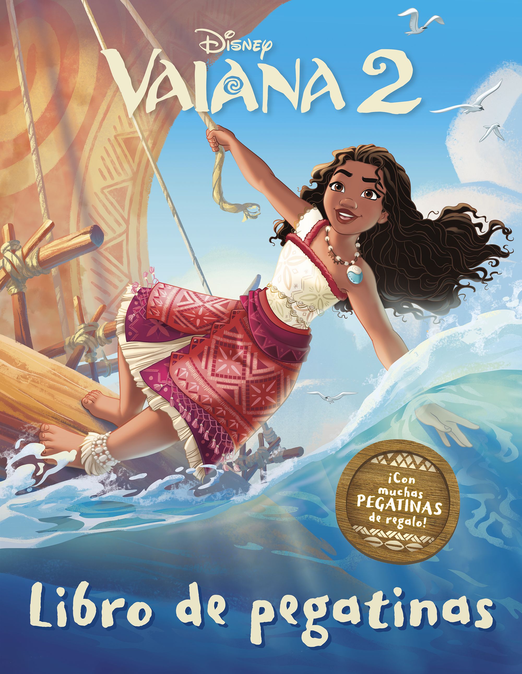 Vaiana 2. Libro de pegatinas. Disney (Libros Disney) 9788410029453 Imagen principal del producto