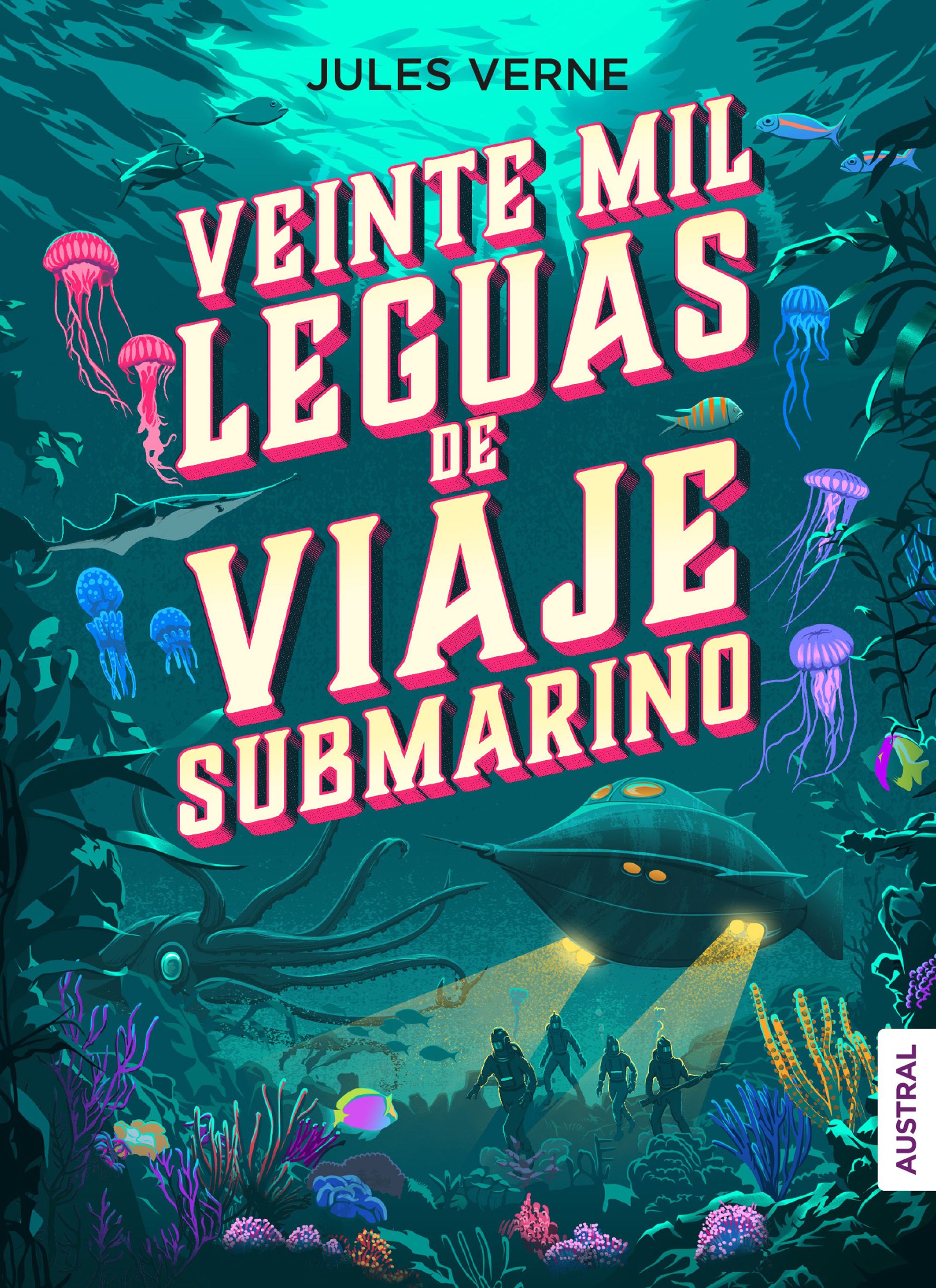 Veinte mil leguas de viaje submarino. Jules Verne (Austral) 9788408246312 Imagen principal del producto