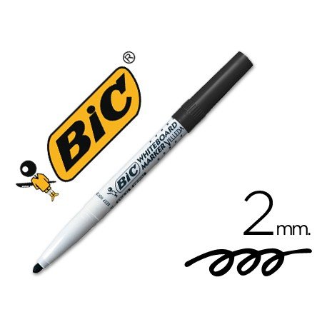 ✅ ROTULADOR VELLEDA MEDIUM NEGRO - CAJA 12 ROTULADORES