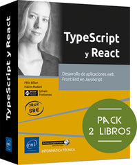 TypeScript y React: Pack de 2 libros: Desarrollo de aplicaciones web Front End en JavaScript