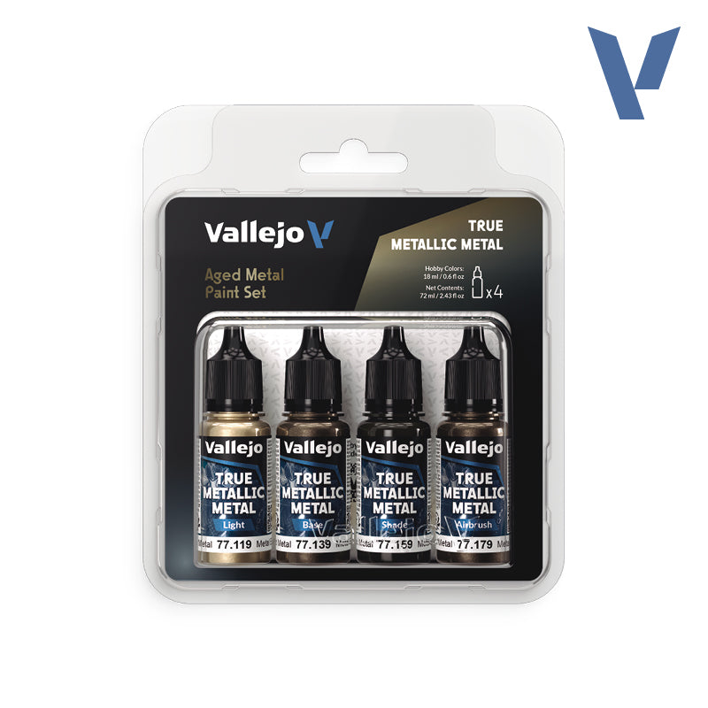 Set Metal Envejecido 77.258 | True Metallic Metal Imagen principal del producto