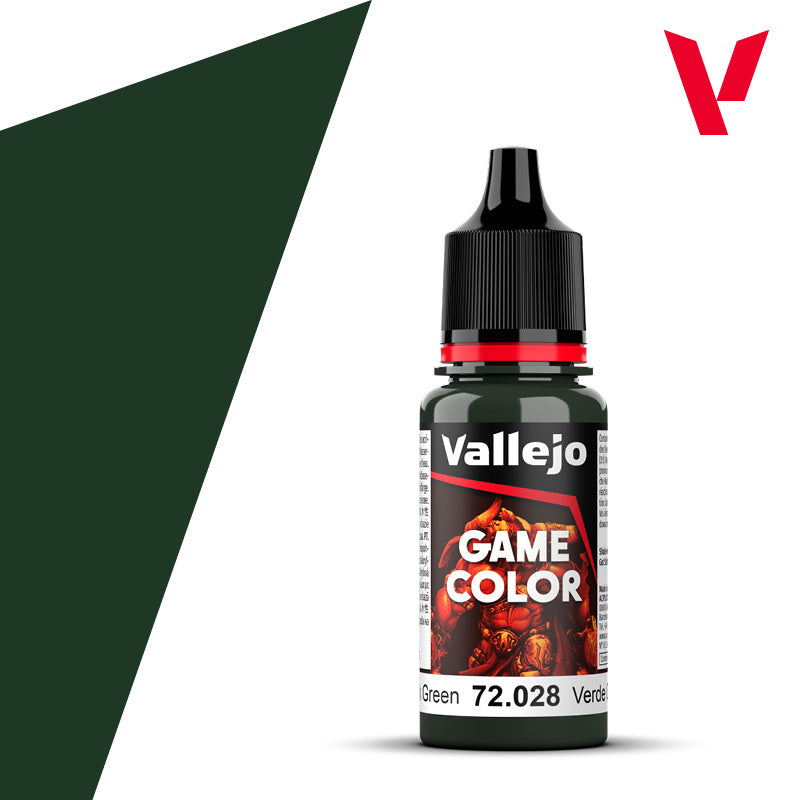 VERDE OSCURO GAME COLOR 028-18ML - 72028 - DARK GREEN Imagen principal del producto