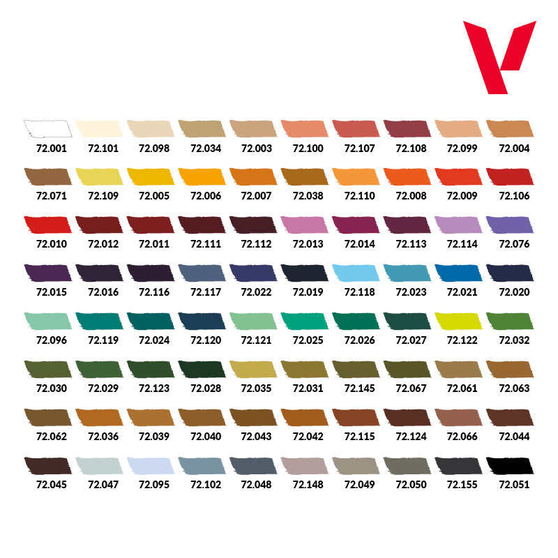 Foundation Case 72.180 | Colección Completa Game Color (80 Colores)