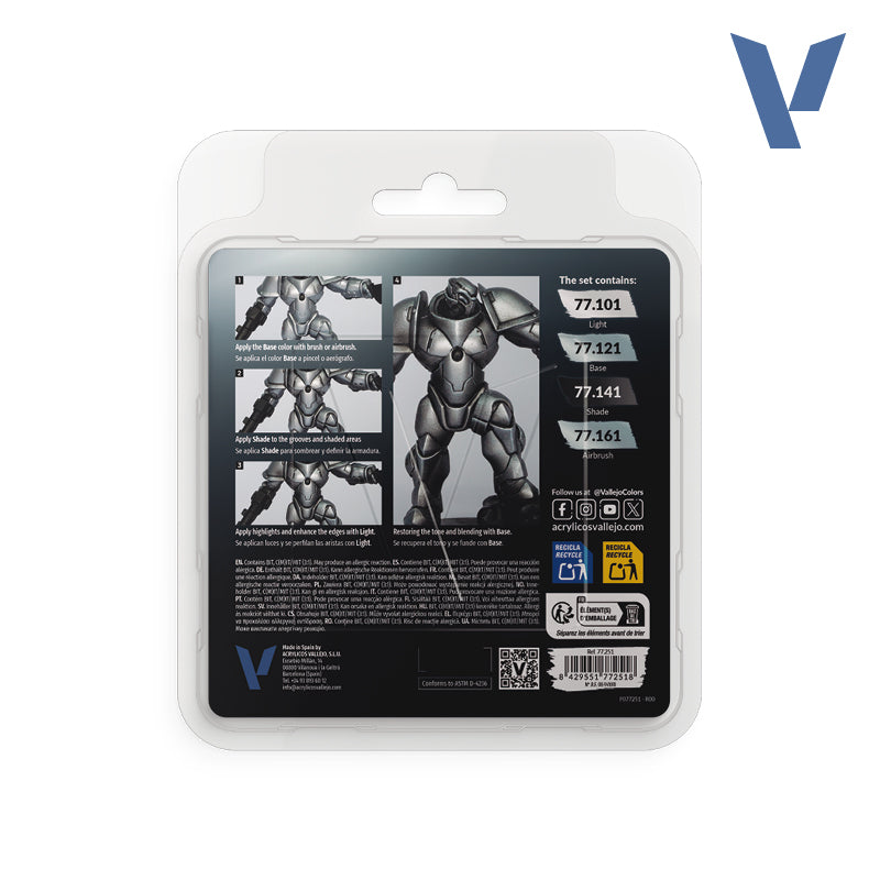 Set Plata de Ley 77.251 | True Metallic Metal