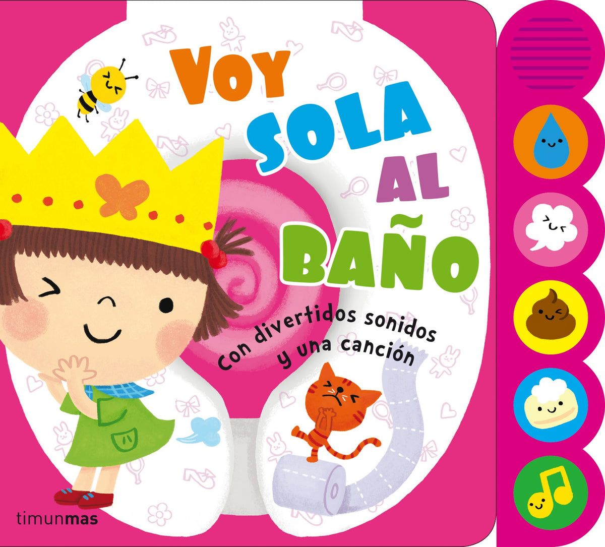 Voy sola al baño: Con divertidos sonidos y una canción
