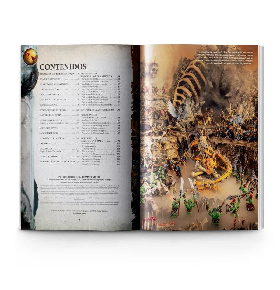 Estación de guerra: Thondia Warhammer Age of Sigmar