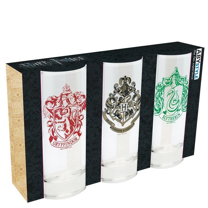 VASOS HARRY POTTER SET DE 3 UDS