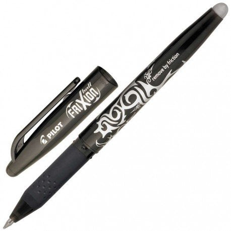 BOLIGRAFO PILOT FRIXION 07 NEGRO 12 UNIDADES