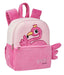 MOCHILA PELUCHE GUARDERÍA SAFTA PRE-ESCOLAR FLAMENCO